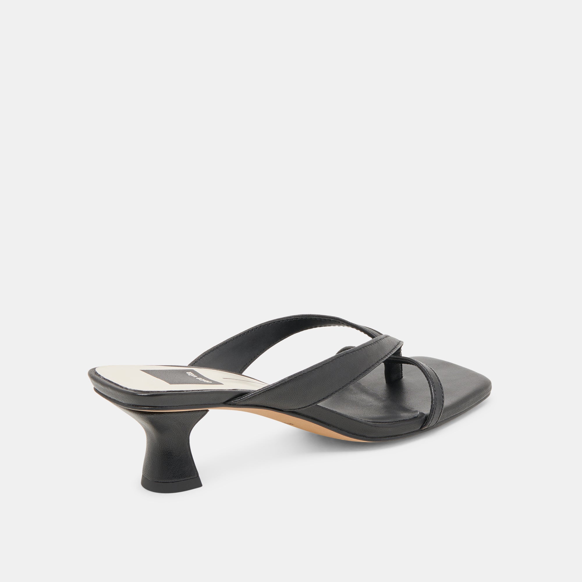 BREVEL WIDE HEELS ONYX LEATHER
 – Dolce Vita / Dolce Vita