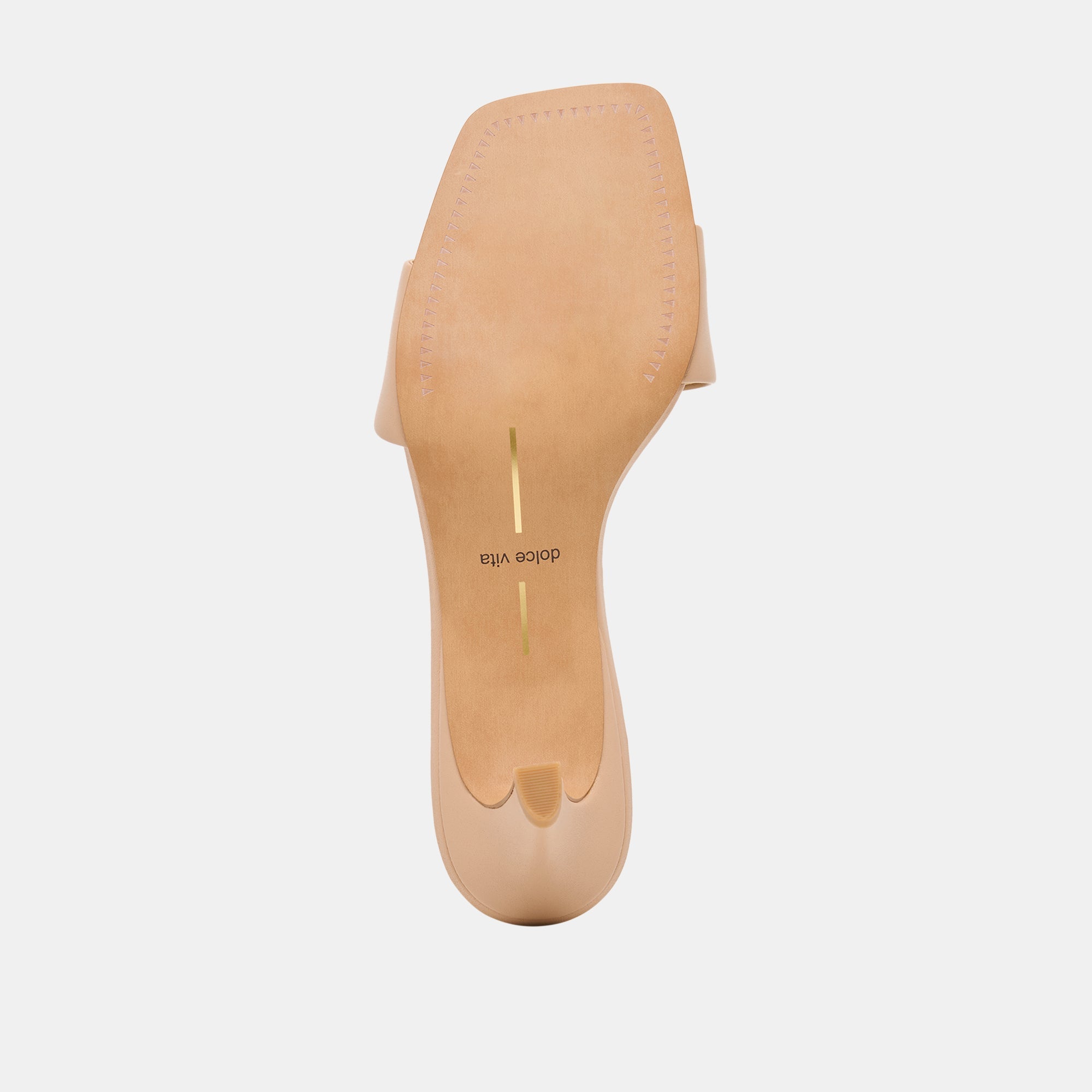 Rexa Light Tan Leather Heels / Dolce Vita