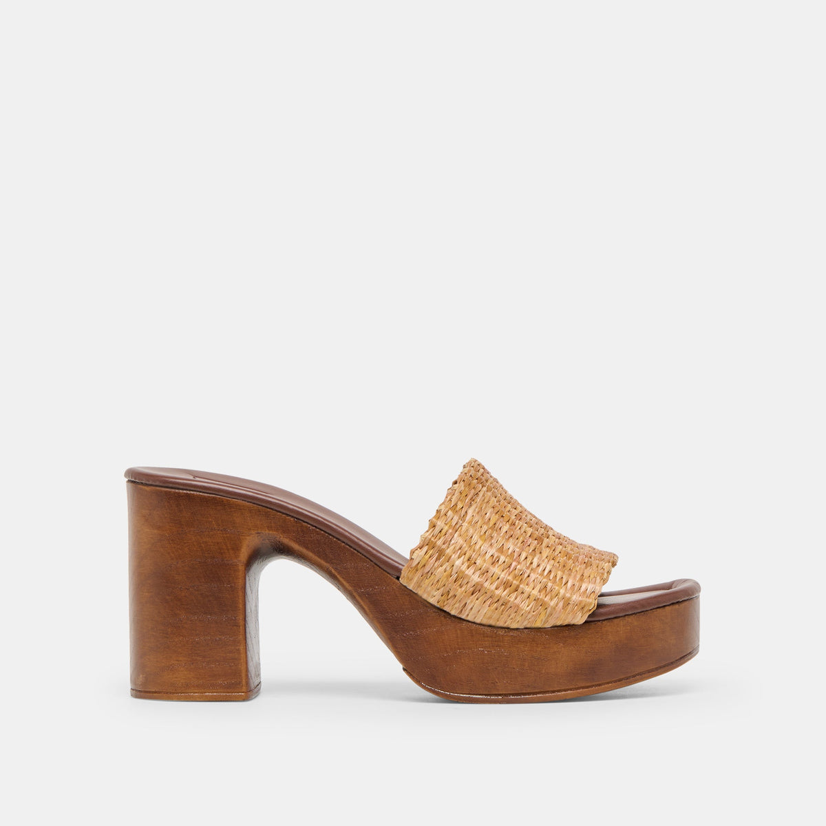 Celest Natural Raffia Heels / Dolce Vita