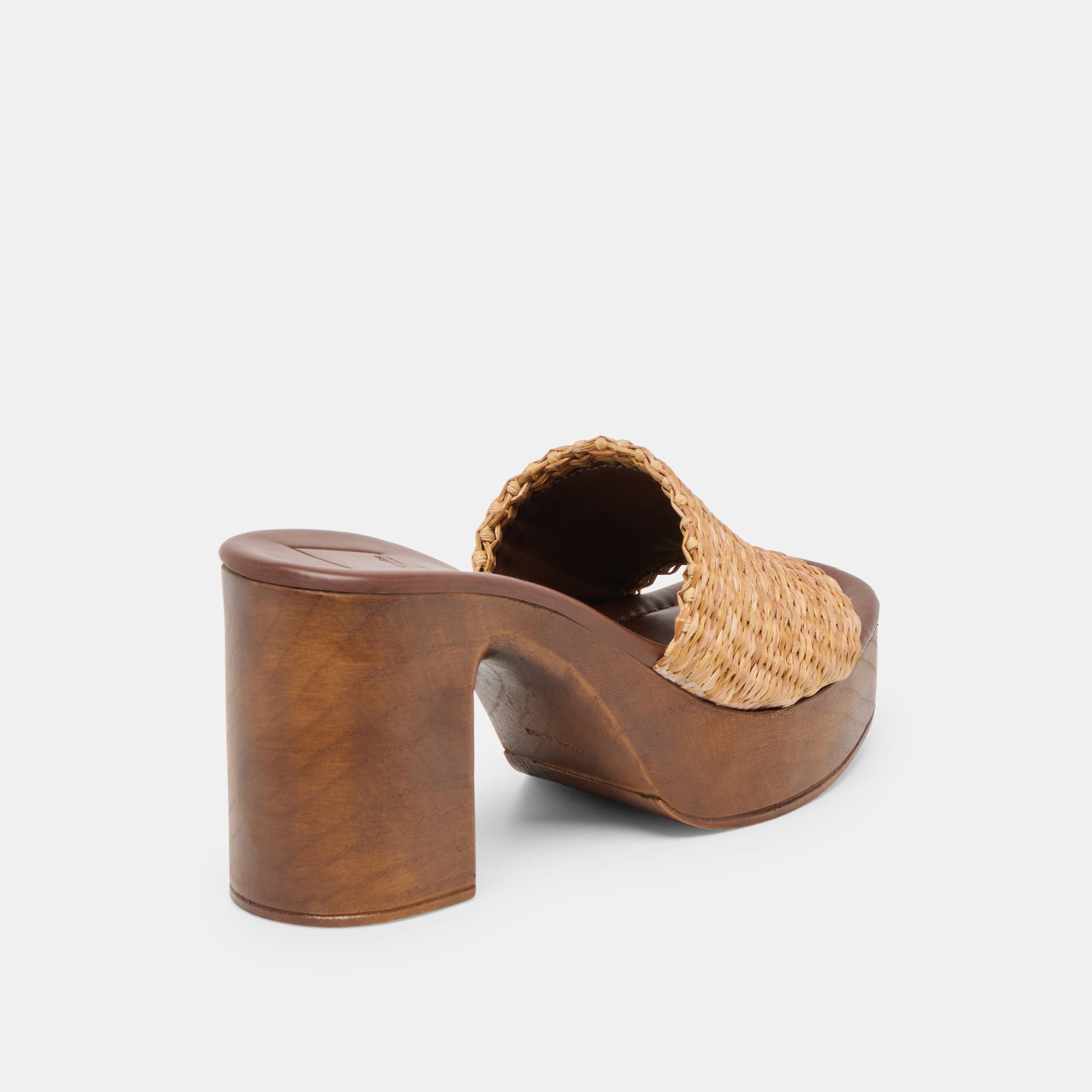 Celest Natural Raffia Heels / Dolce Vita