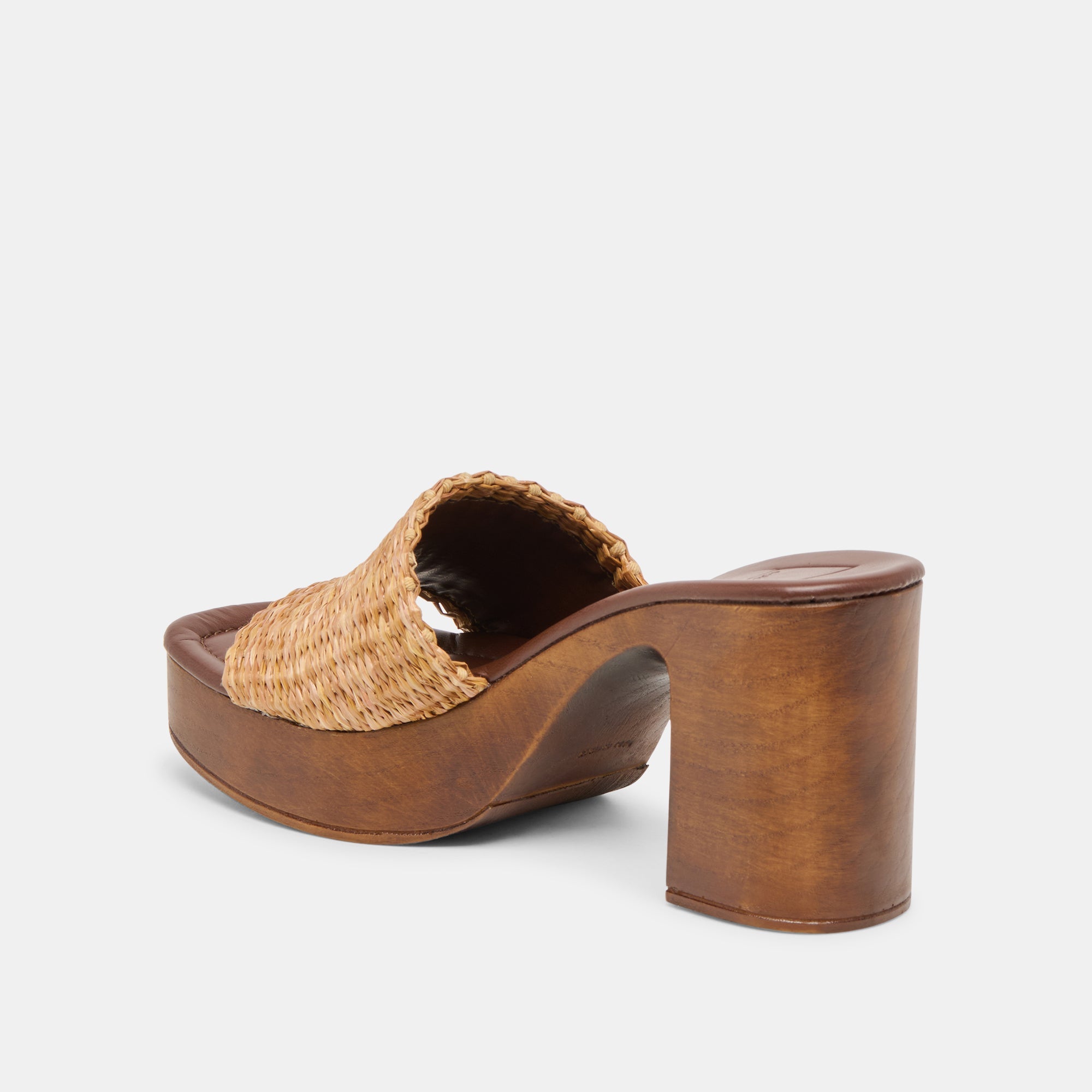 Celest Natural Raffia Heels / Dolce Vita