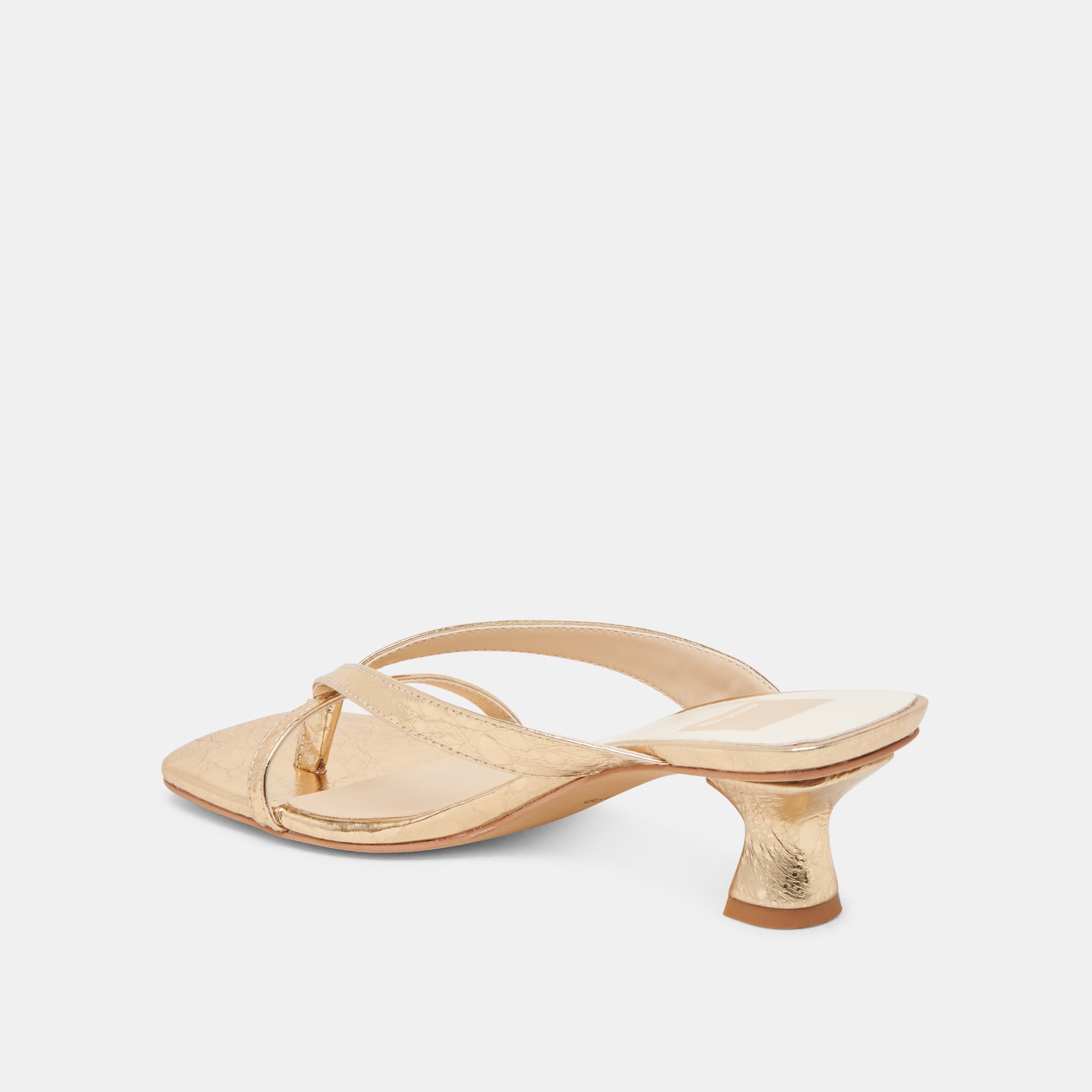 BREVEL HEELS GOLD DISTRESSED LEATHER
 – Dolce Vita / Dolce Vita