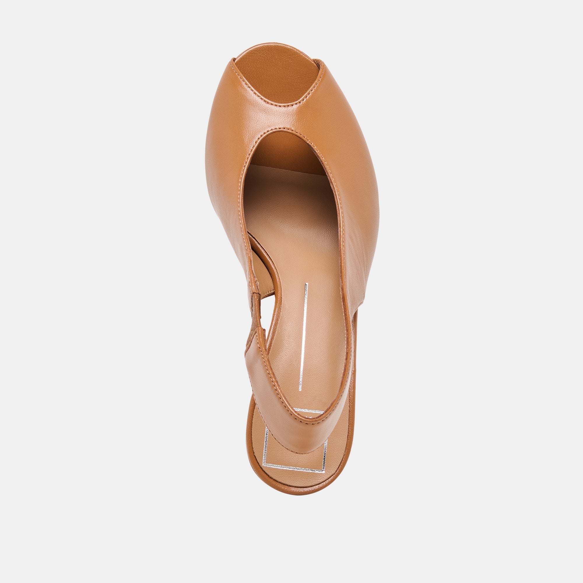 Madow Tan Leather Heels / Dolce Vita