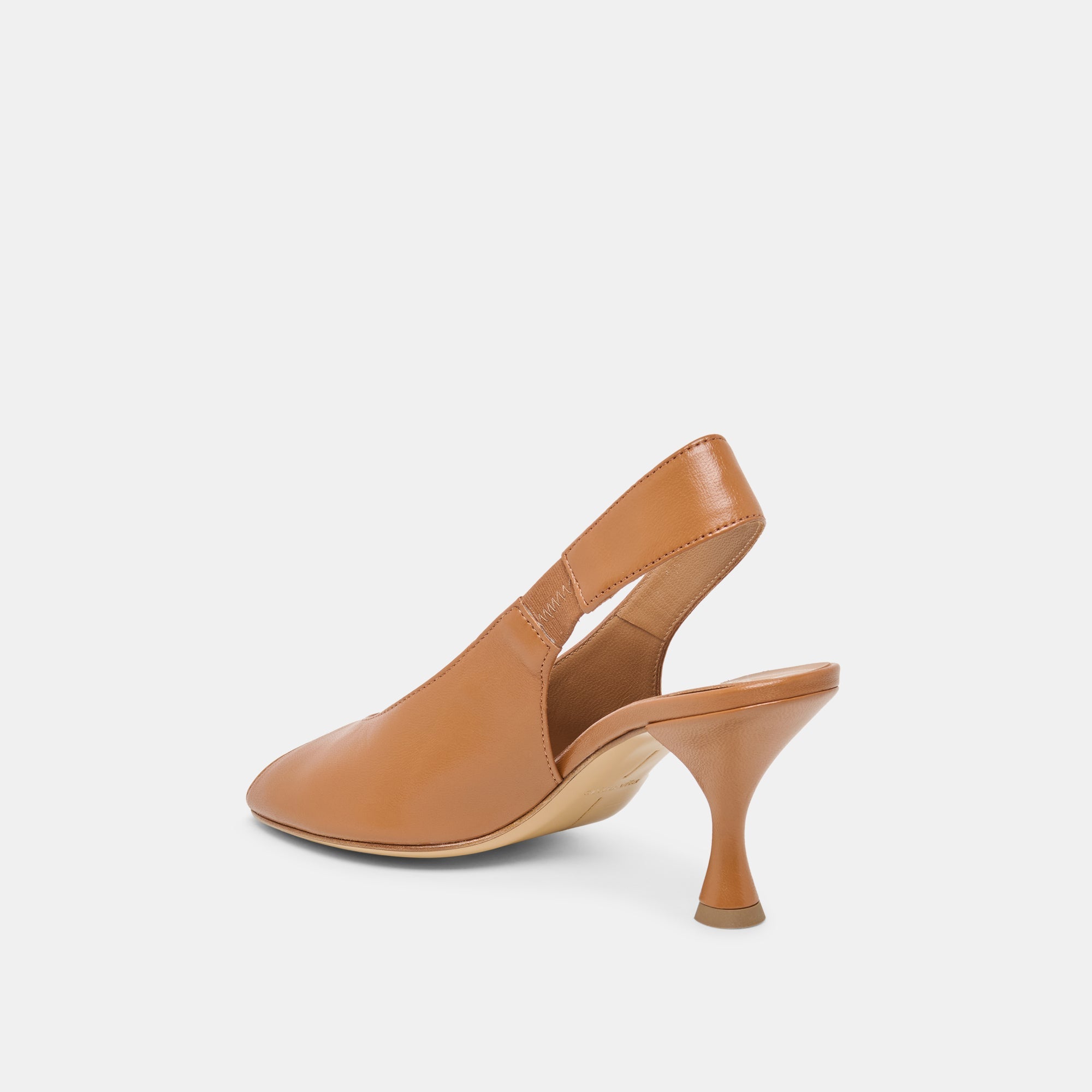 Madow Tan Leather Heels / Dolce Vita