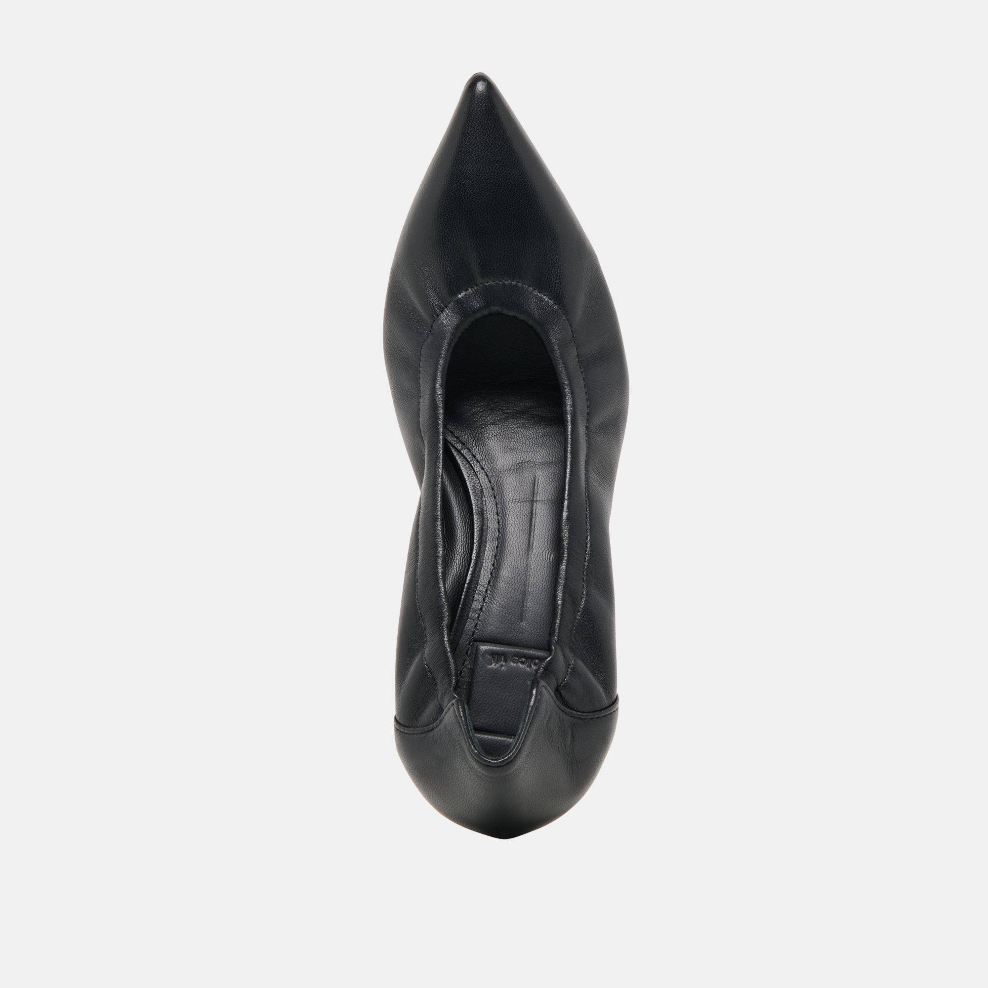 Celtin Black Leather Heels / Dolce Vita
