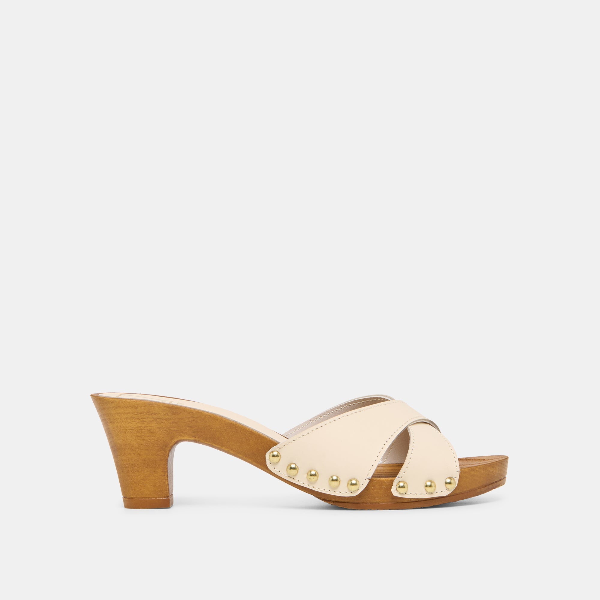 Averie Bone Leather Heels / Dolce Vita