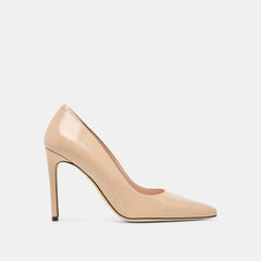 LANKY Tan Leather Closed-Toe Pump Stiletto Heels / Dolce Vita