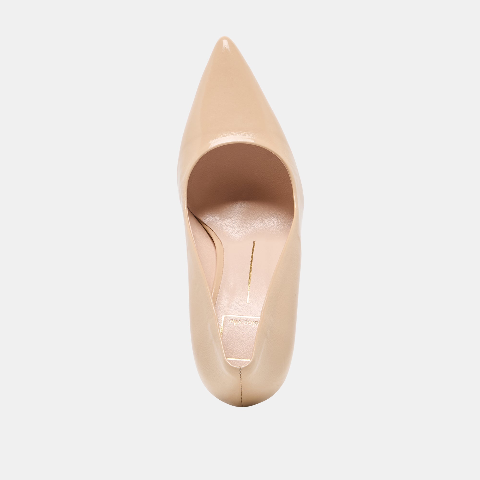 LANKY Tan Leather Closed-Toe Pump Stiletto Heels / Dolce Vita