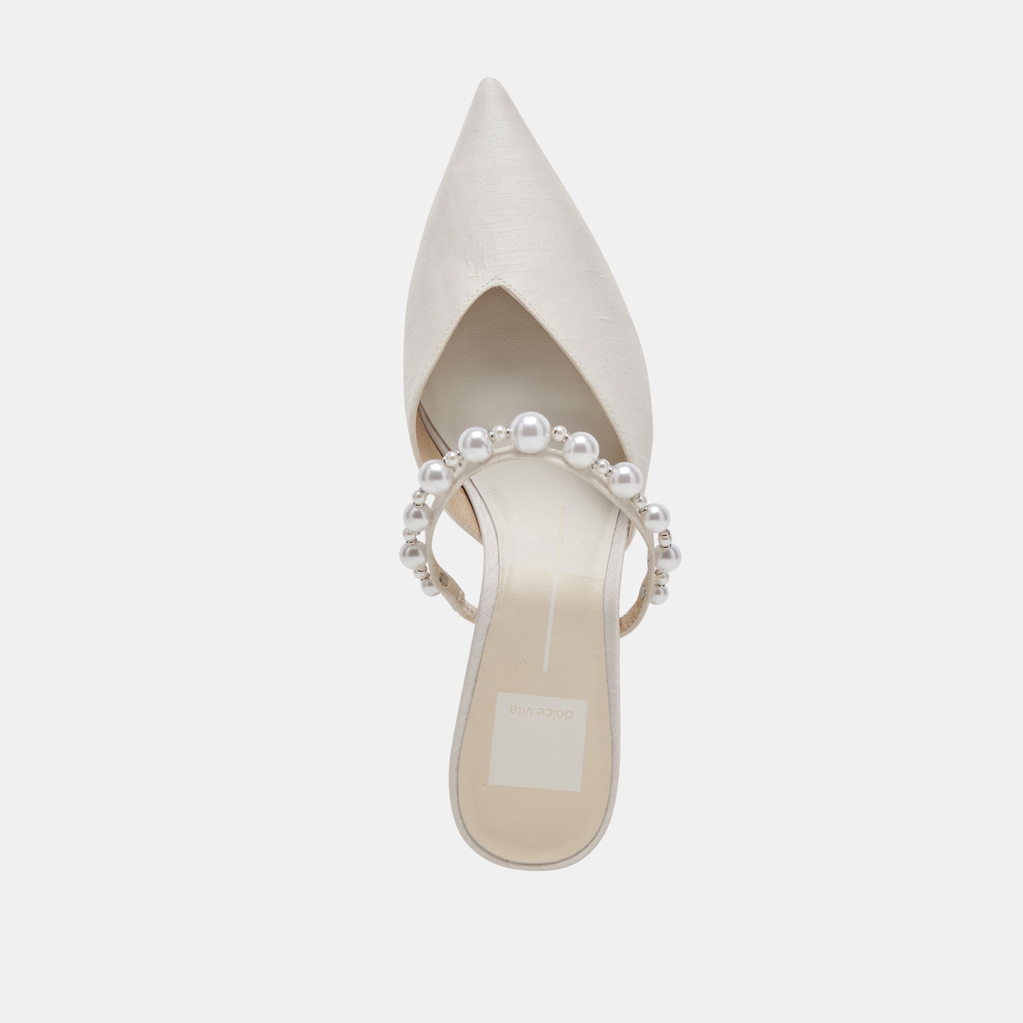 Kanika Pearl Mid Vanilla Pearl Heels / Dolce Vita