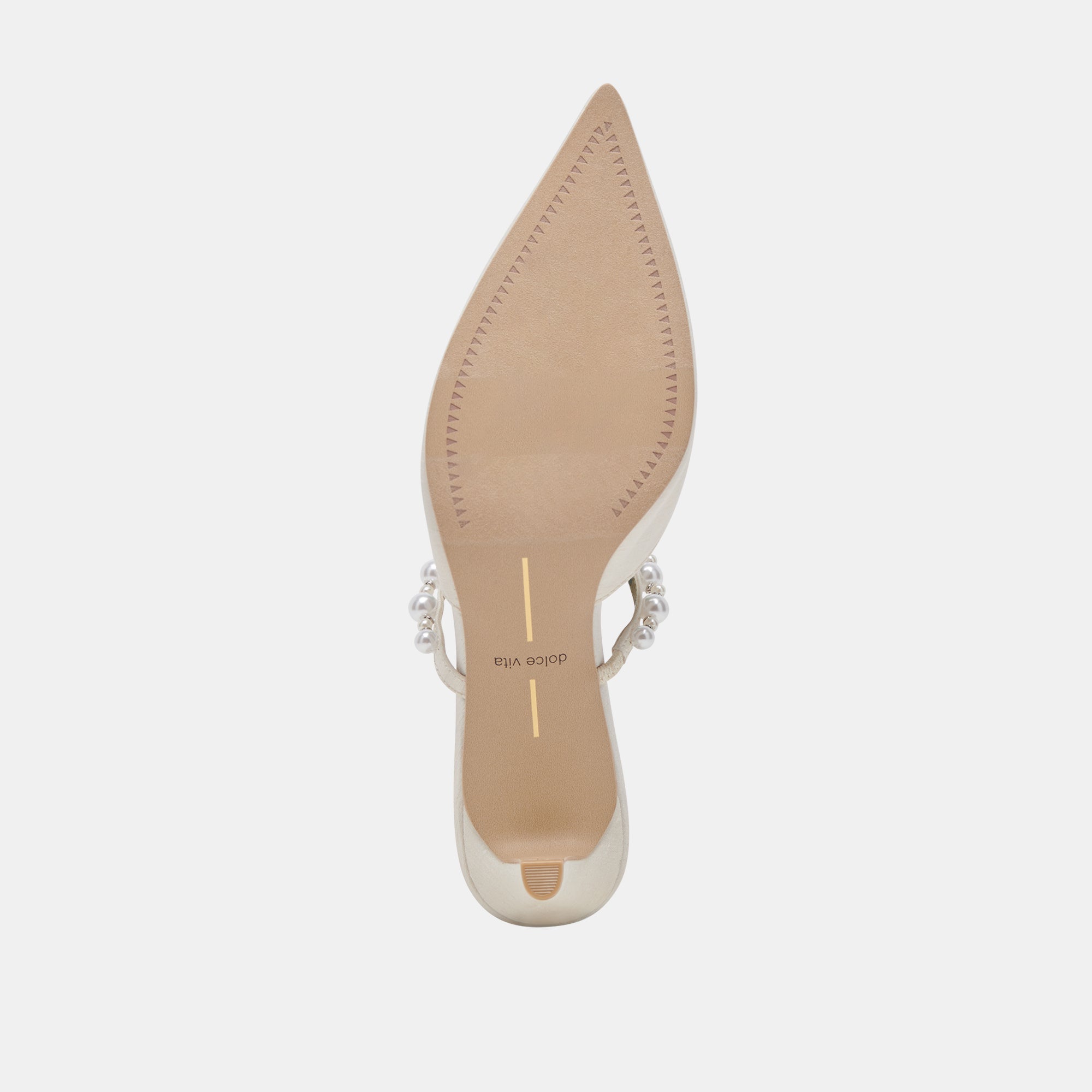 Kanika Pearl Mid Vanilla Pearl Heels / Dolce Vita