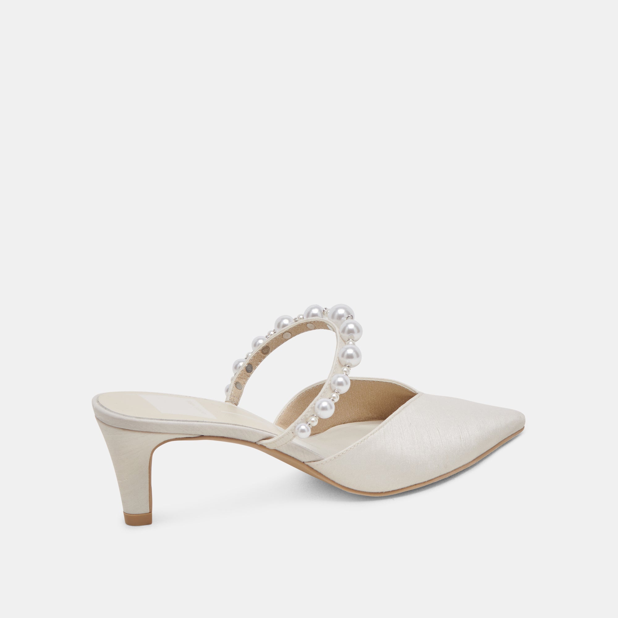 Kanika Pearl Mid Vanilla Pearl Heels / Dolce Vita