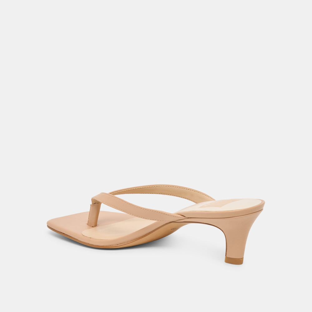 Ramia Cafe Leather Heels / Dolce Vita