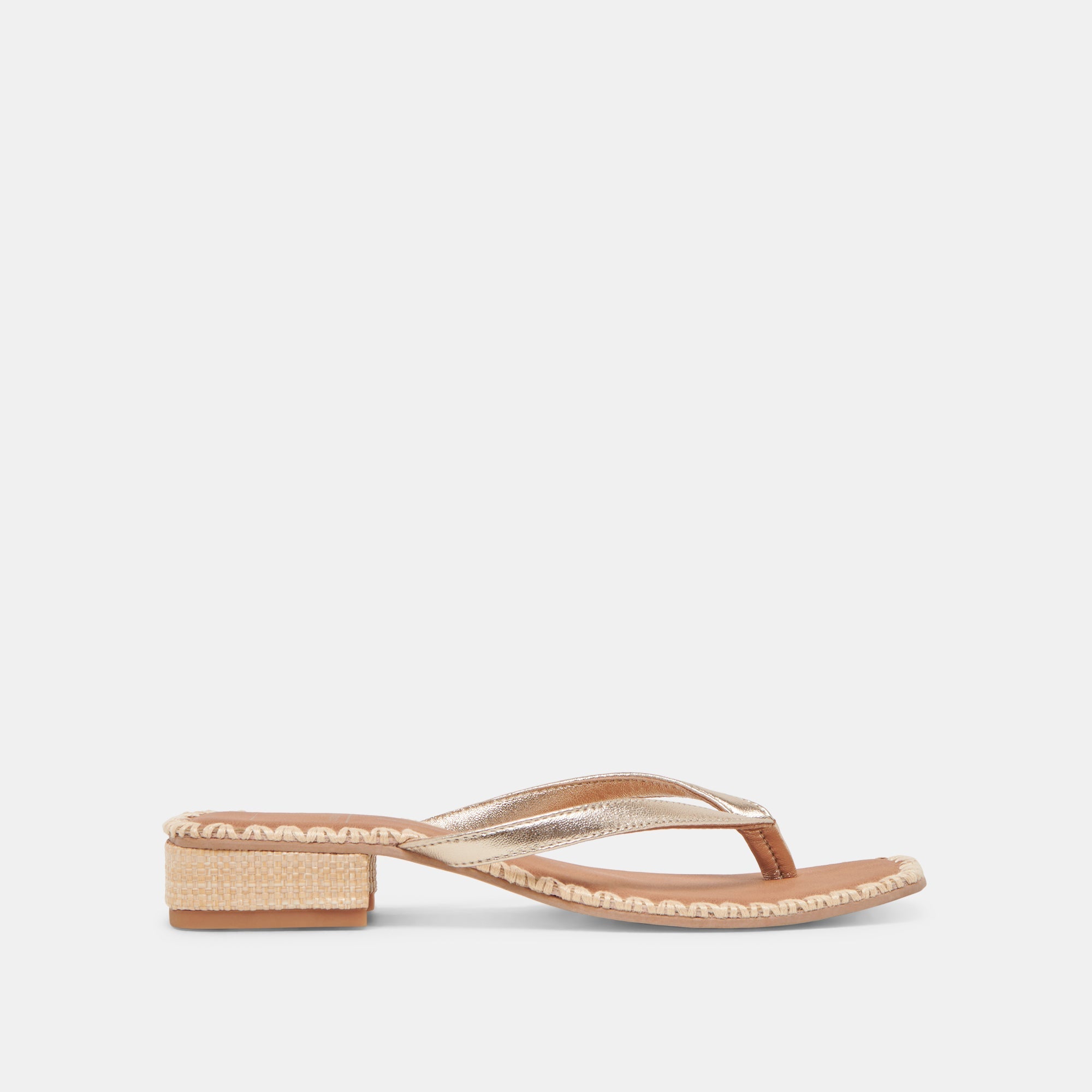 BARTY SANDALS GOLD METALLIC LEATHER
 – Dolce Vita / Dolce Vita