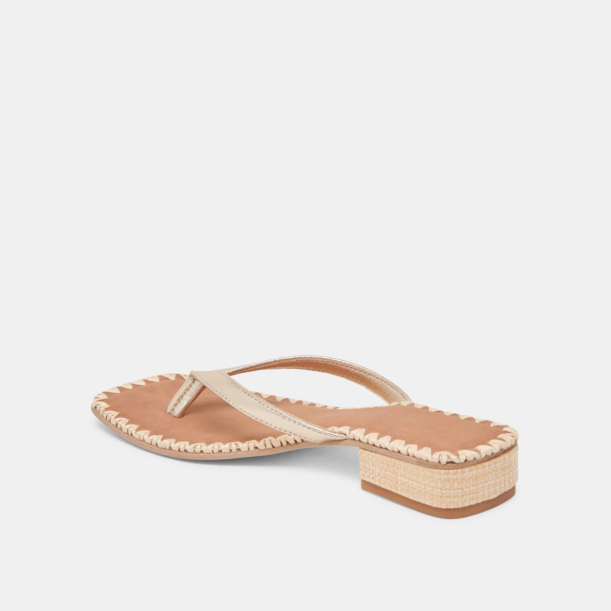 BARTY SANDALS GOLD METALLIC LEATHER
 – Dolce Vita / Dolce Vita