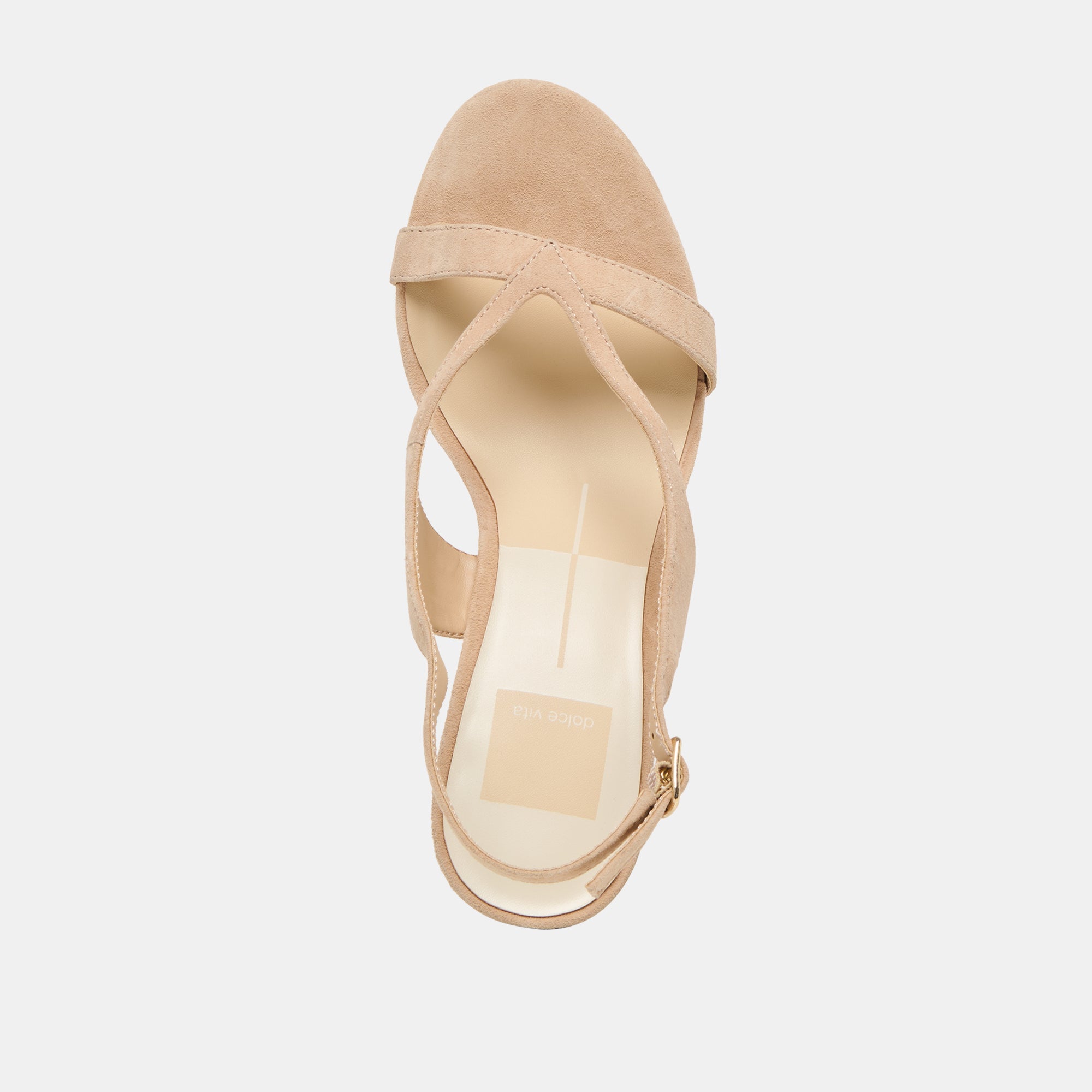 Izela Bamboo Suede Heels / Dolce Vita