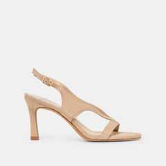 Izela Bamboo Suede Heels / Dolce Vita