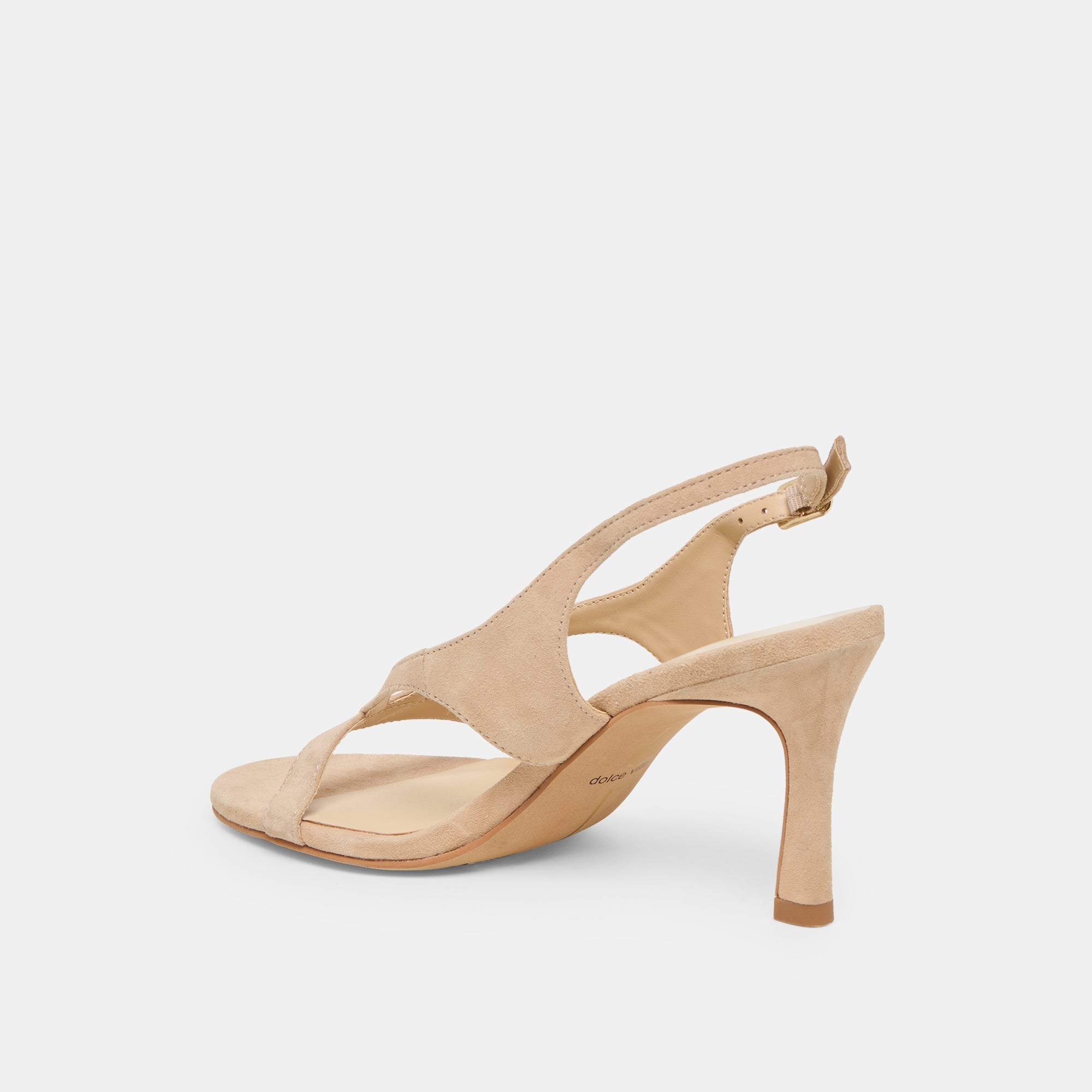 Izela Bamboo Suede Heels / Dolce Vita