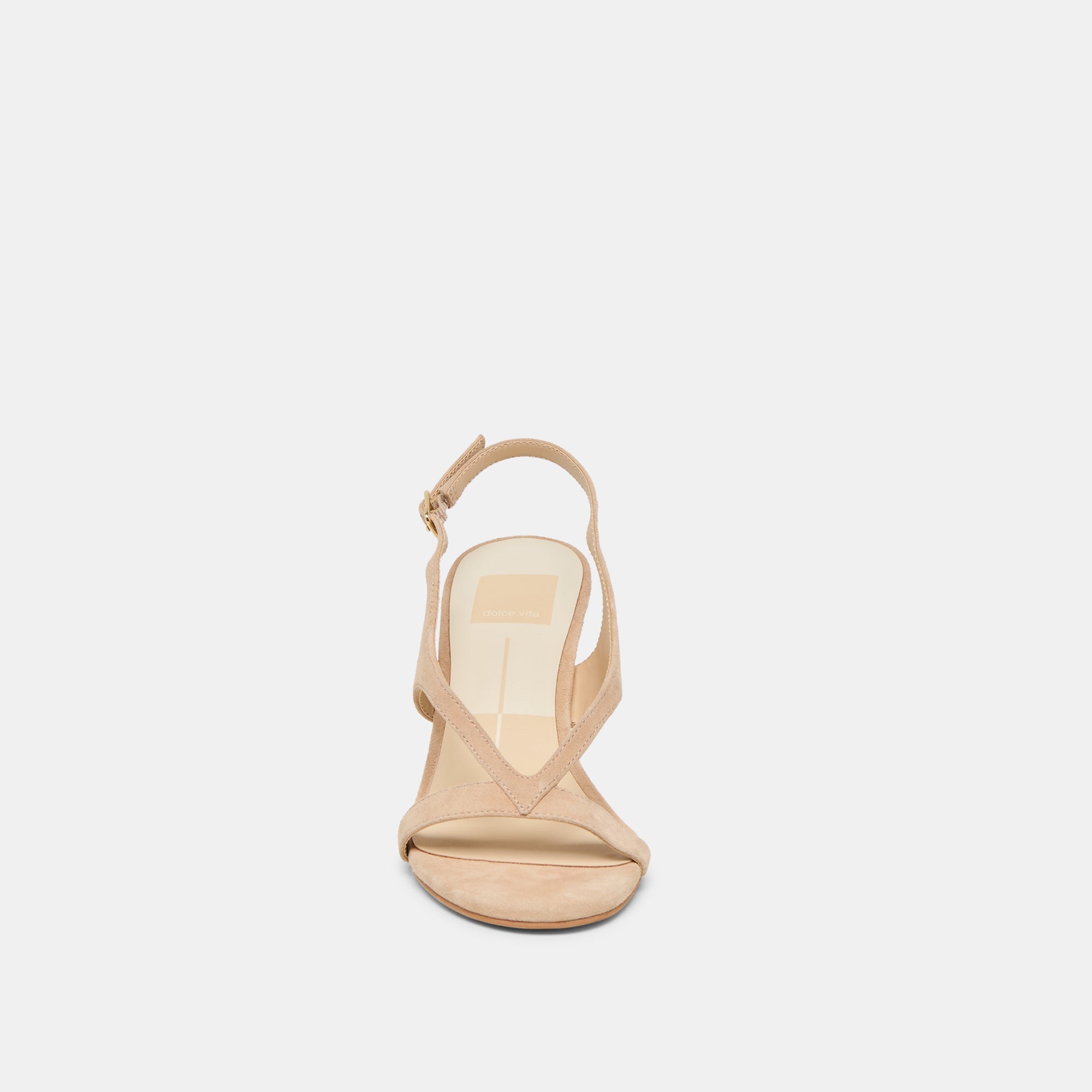 Izela Bamboo Suede Heels / Dolce Vita