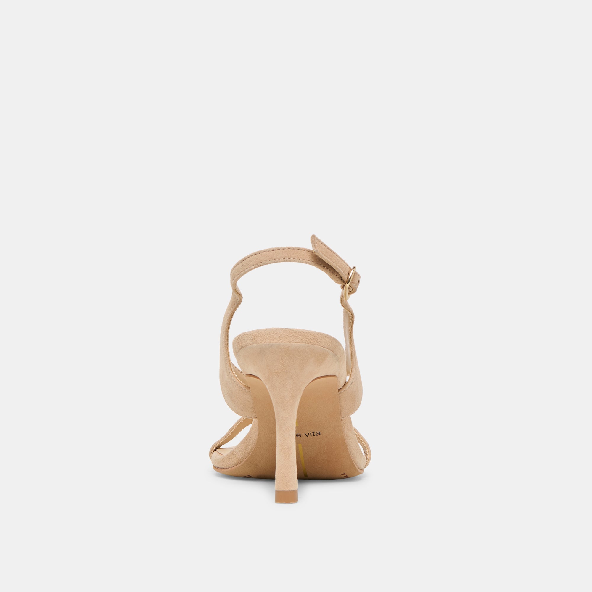 Izela Bamboo Suede Heels / Dolce Vita