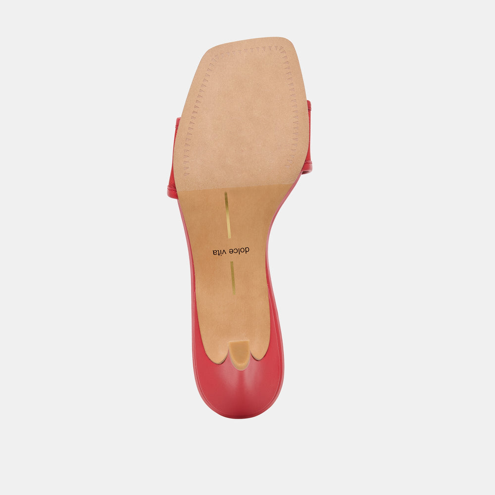 Rexa Mesh Cherry Mesh Heels / Dolce Vita