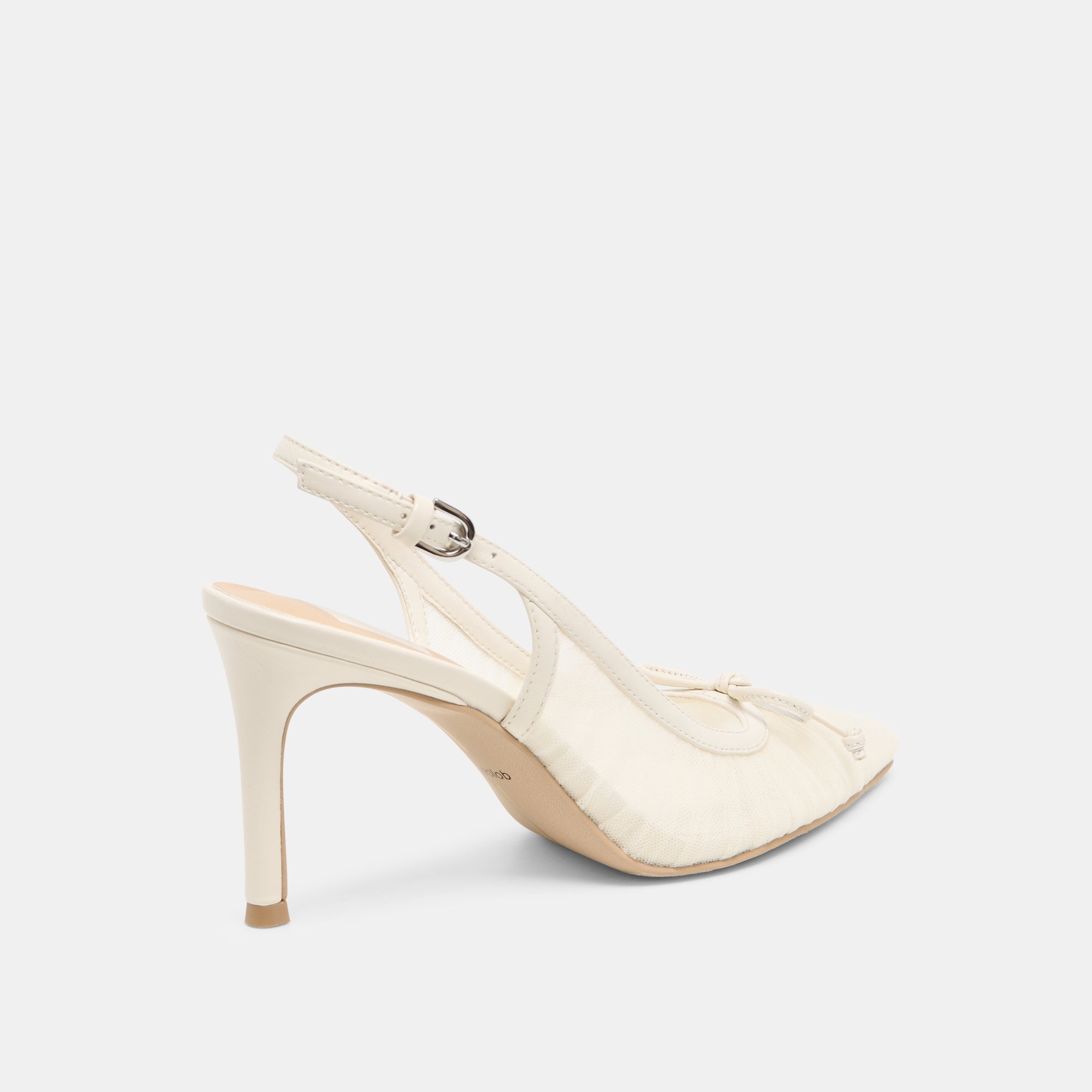 Yela White Tulle Heels / Dolce Vita