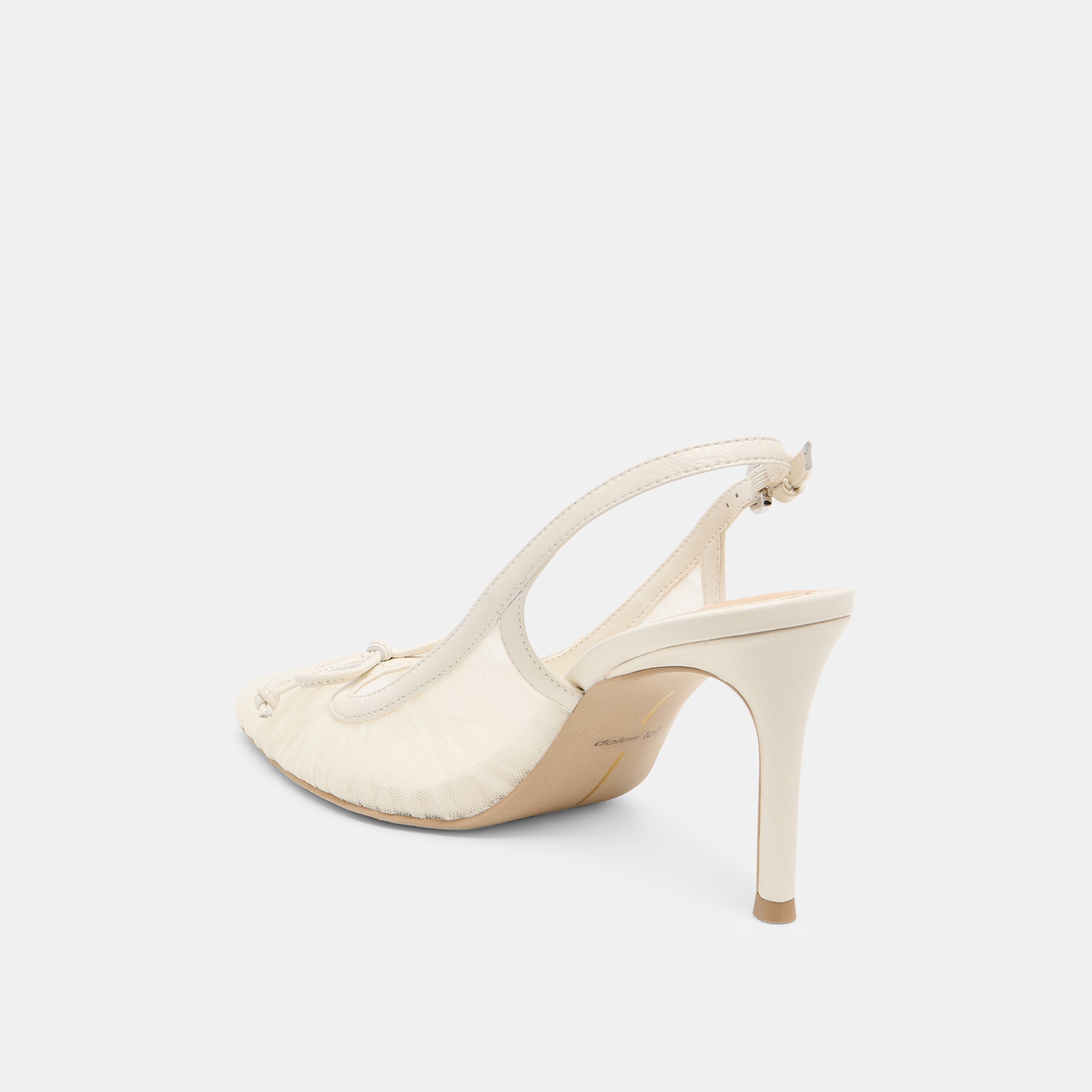 Yela White Tulle Heels / Dolce Vita