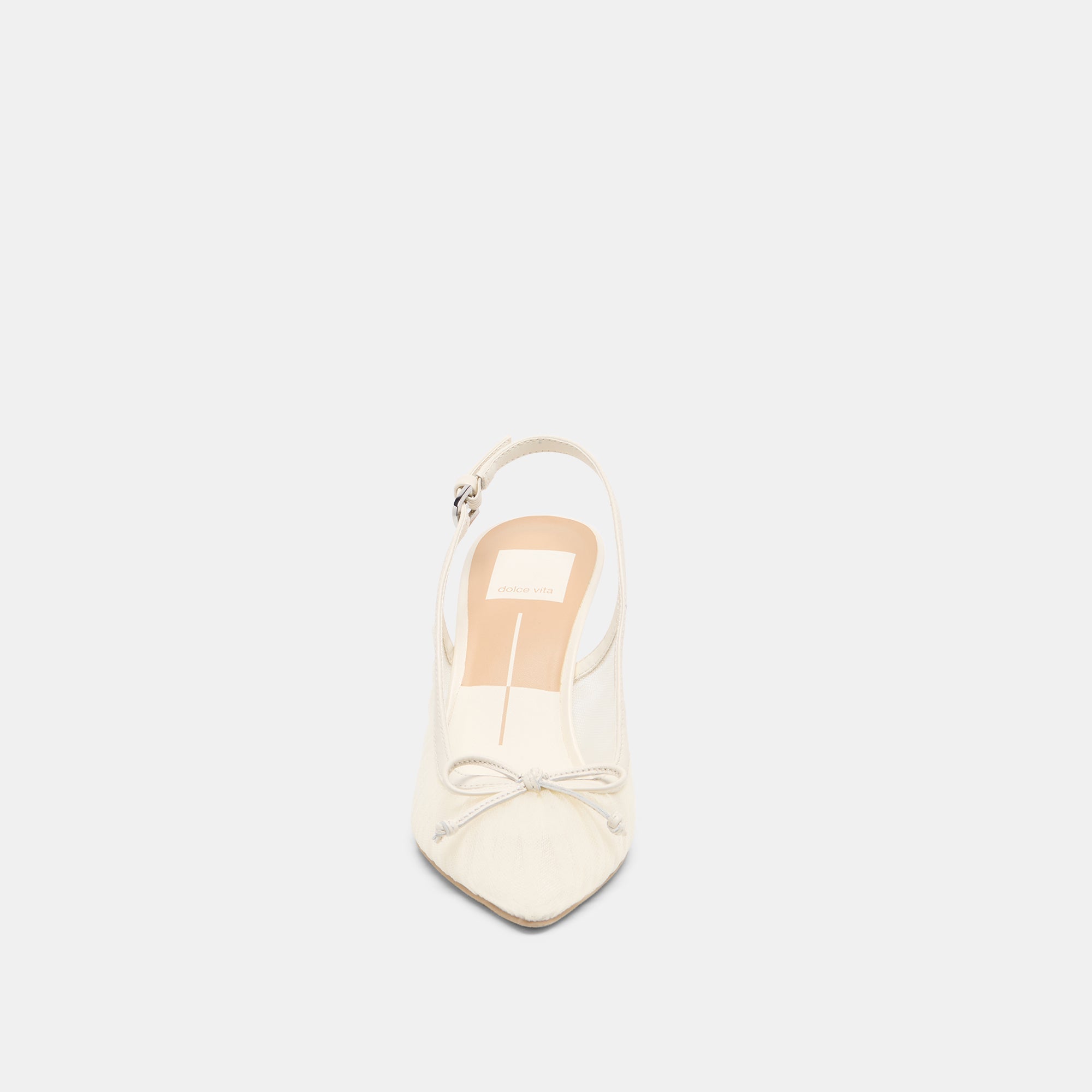 Yela White Tulle Heels / Dolce Vita