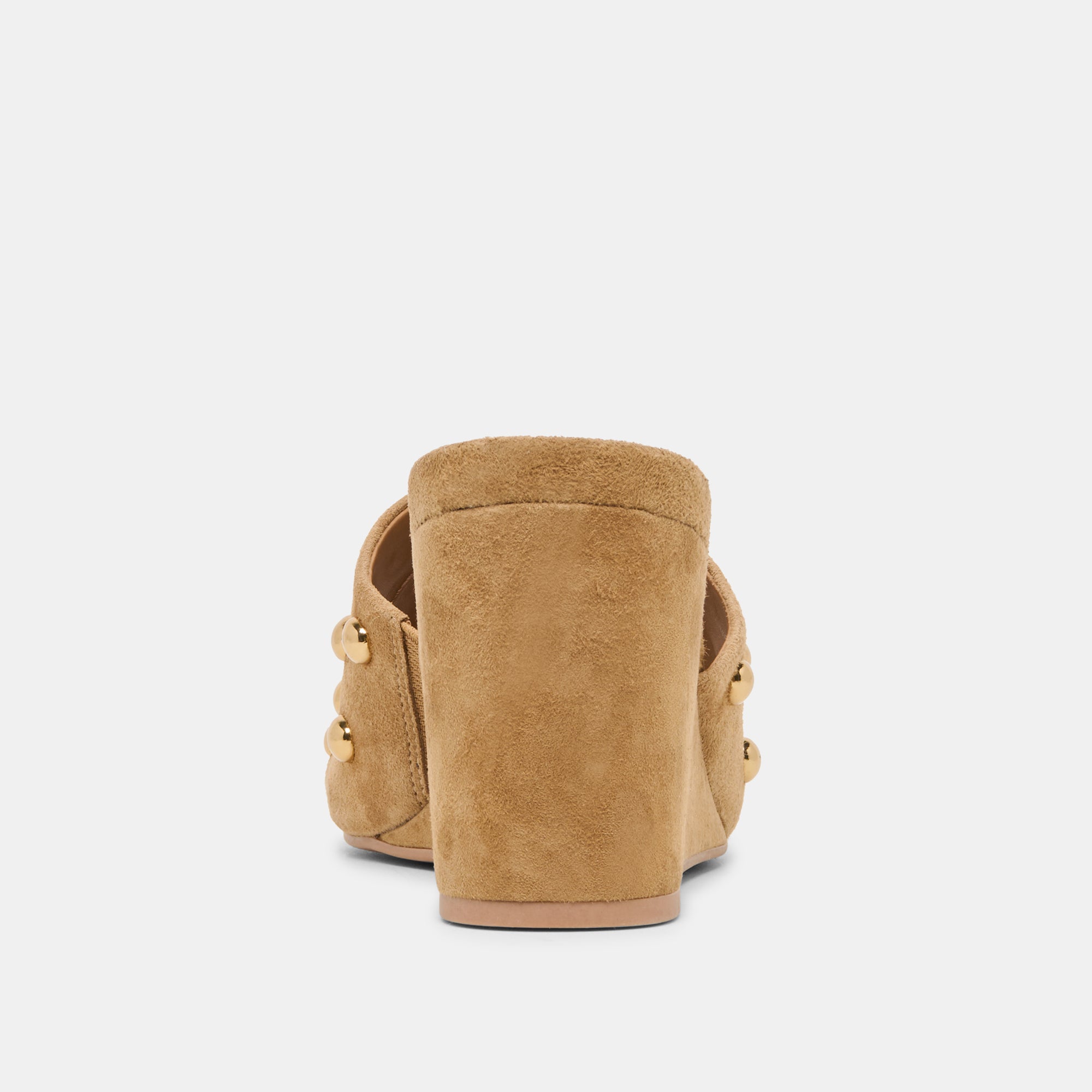 Holta Stud Lt Brown Suede Wedges / Dolce Vita