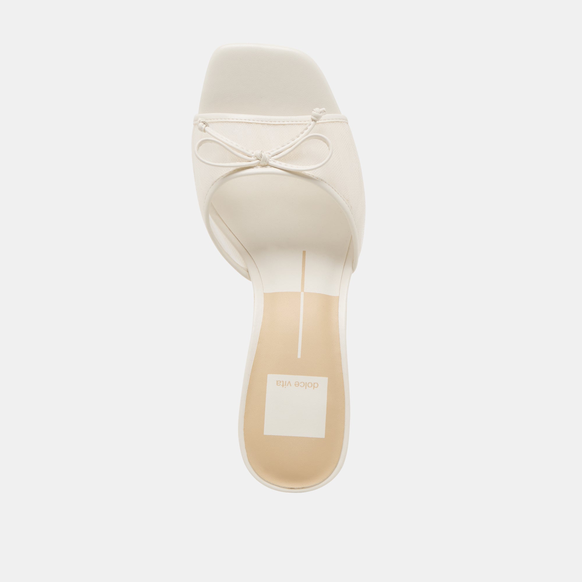 Galen White Tulle Heels / Dolce Vita