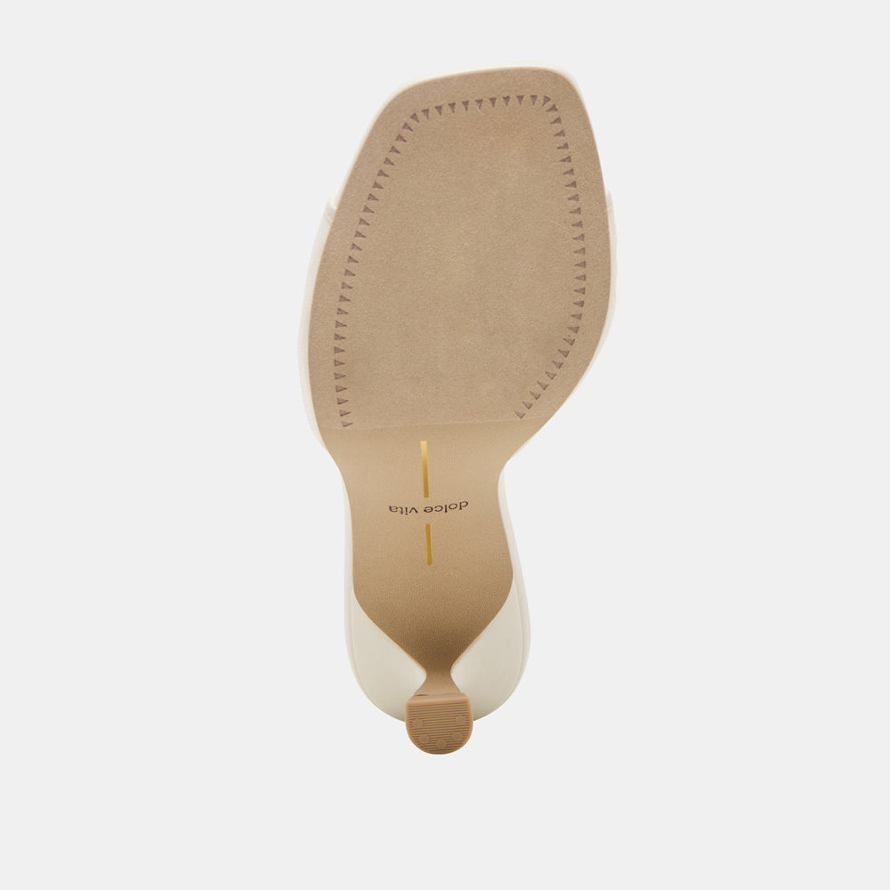 Galen White Tulle Heels / Dolce Vita