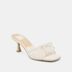 Galen White Tulle Heels / Dolce Vita