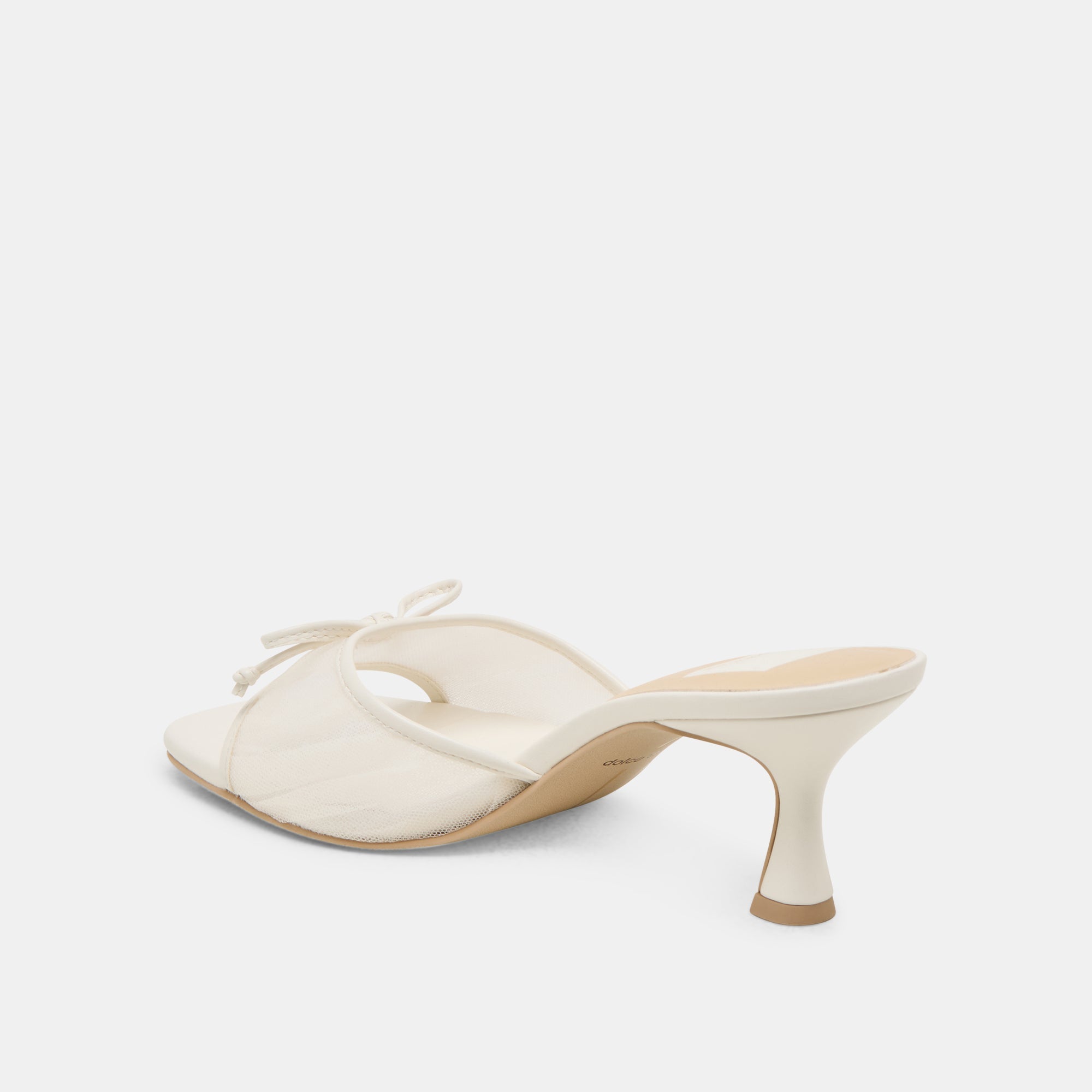 Galen White Tulle Heels / Dolce Vita