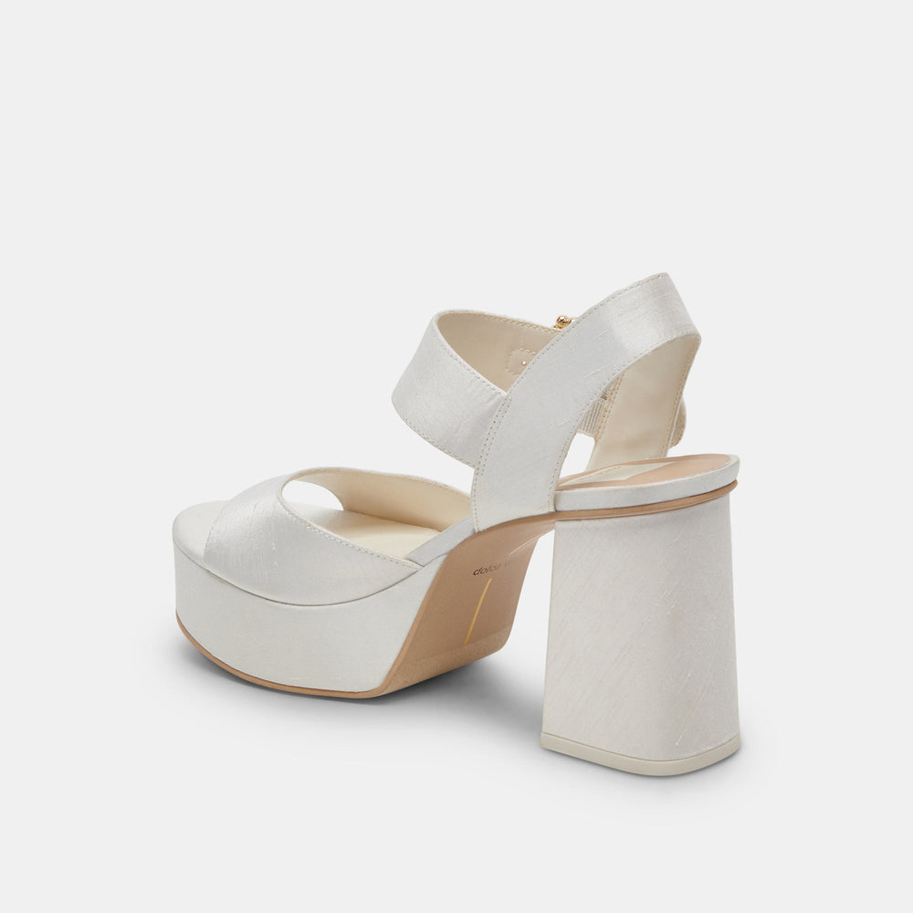 Bobby Pearl White Pearl Heels / Dolce Vita