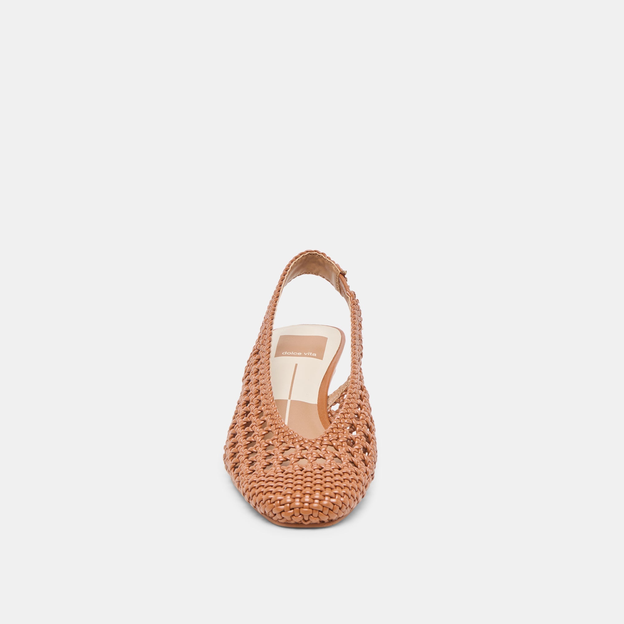 Fawne Saddle Woven Stella Heels / Dolce Vita