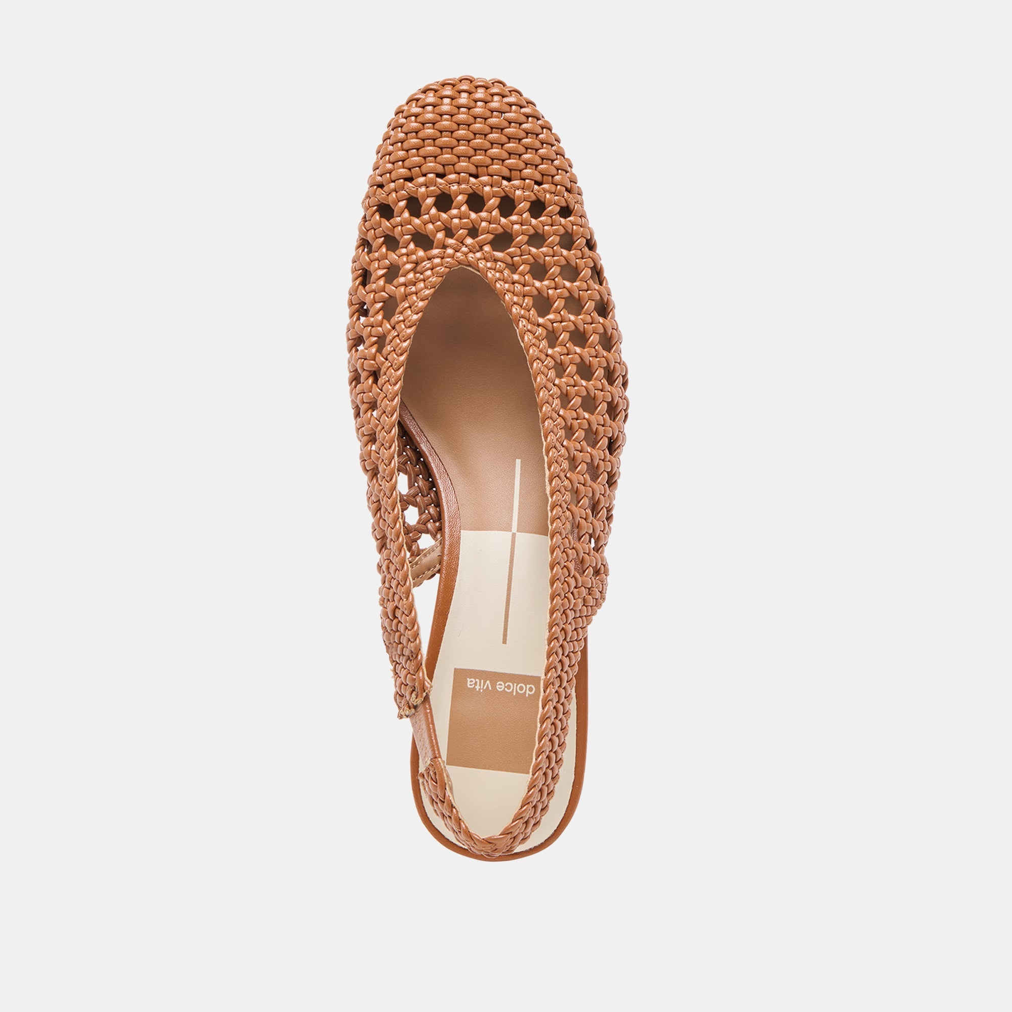 Fawne Saddle Woven Stella Heels / Dolce Vita