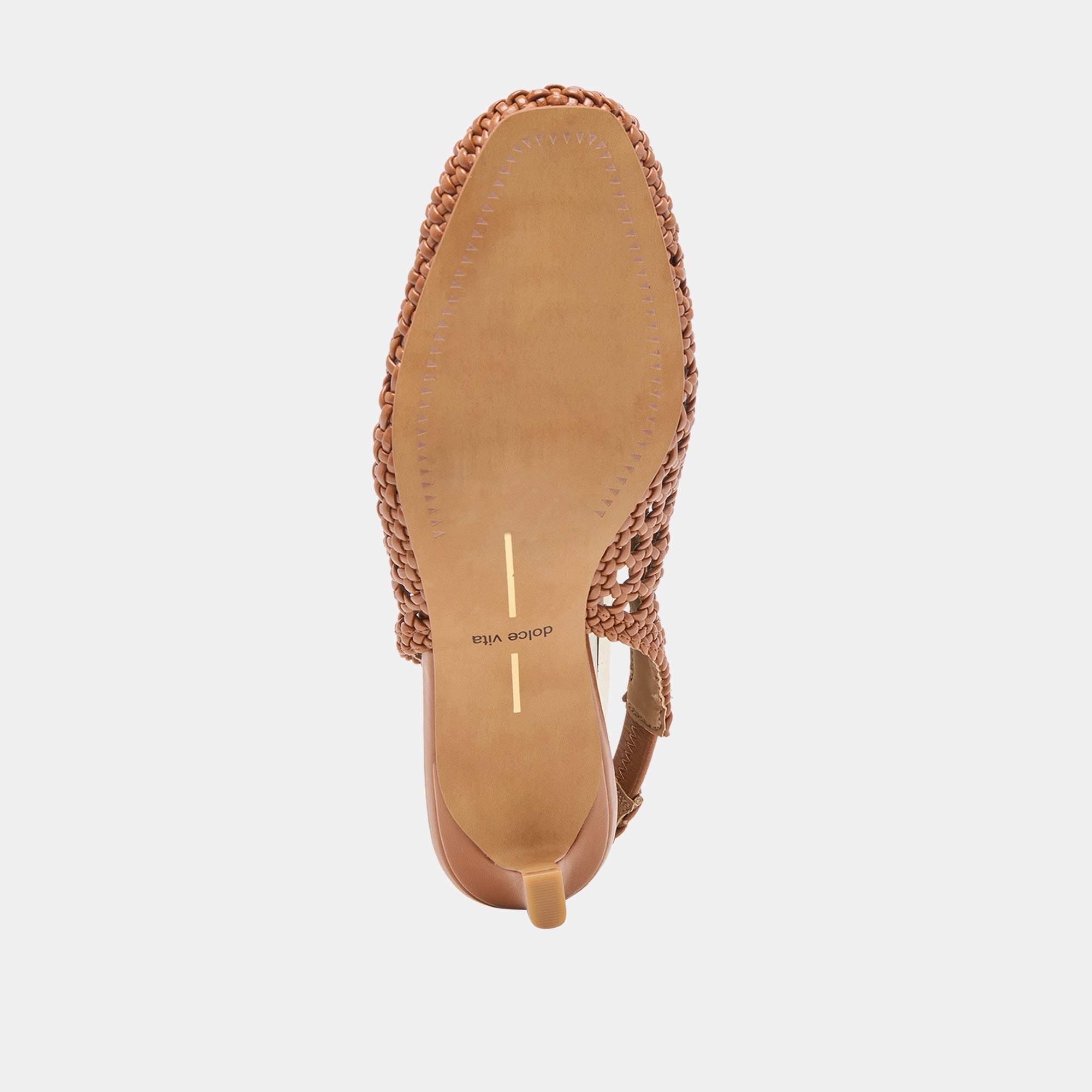 Fawne Saddle Woven Stella Heels / Dolce Vita