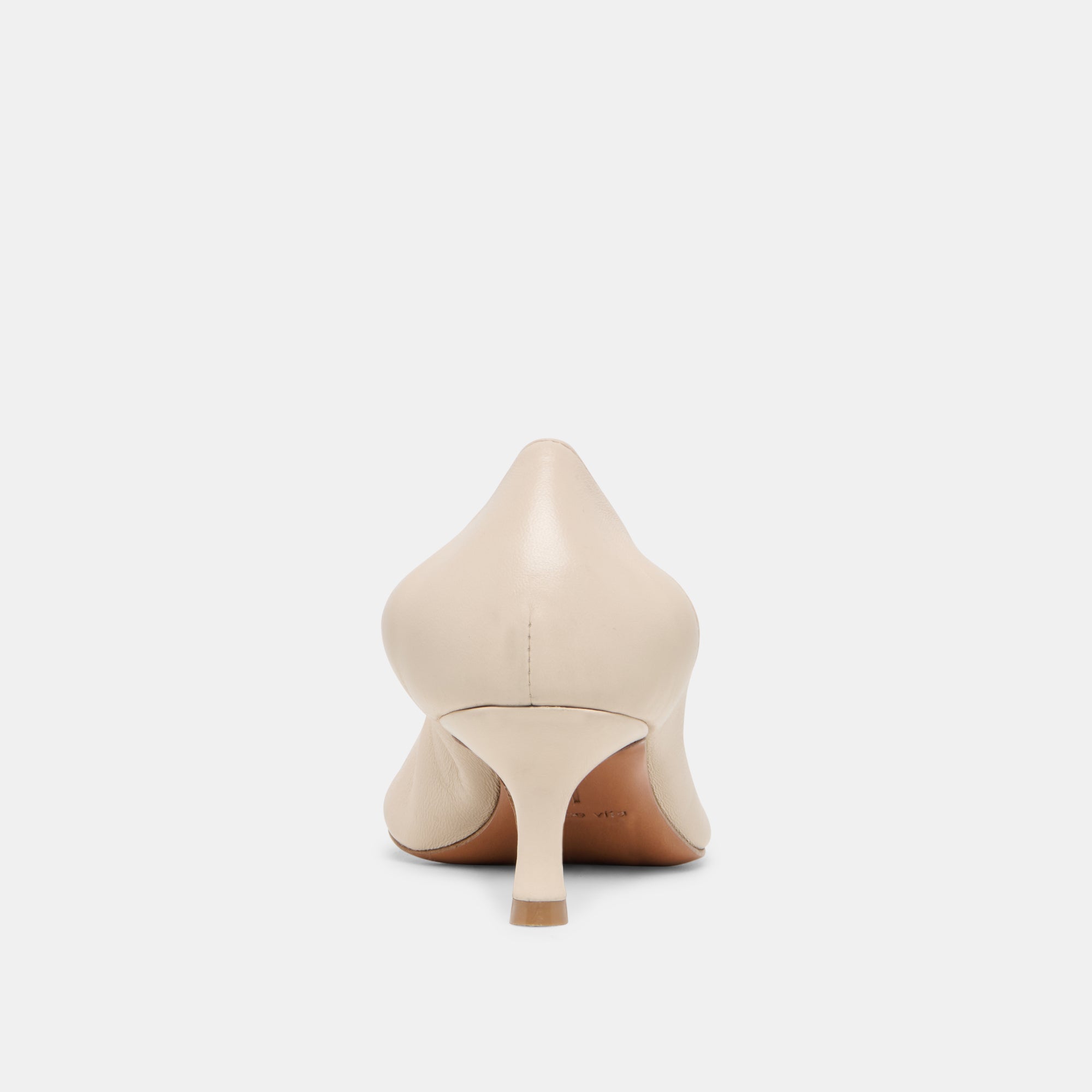 Celtin Off White Leather Heels / Dolce Vita