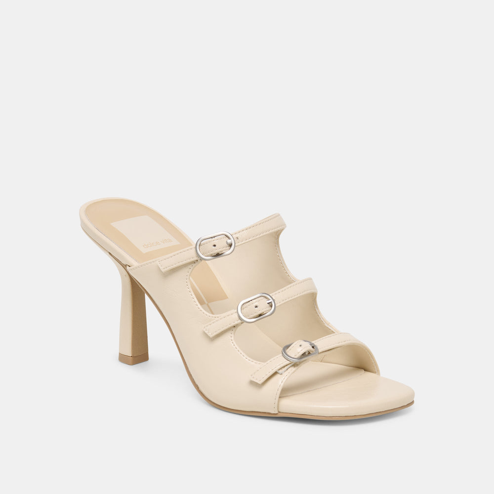 Neko Bone Leather Heels / Dolce Vita