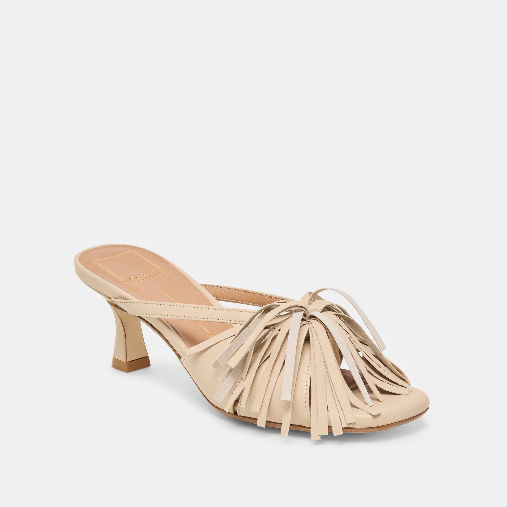 Rosaly Sand Leather Heels / Dolce Vita
