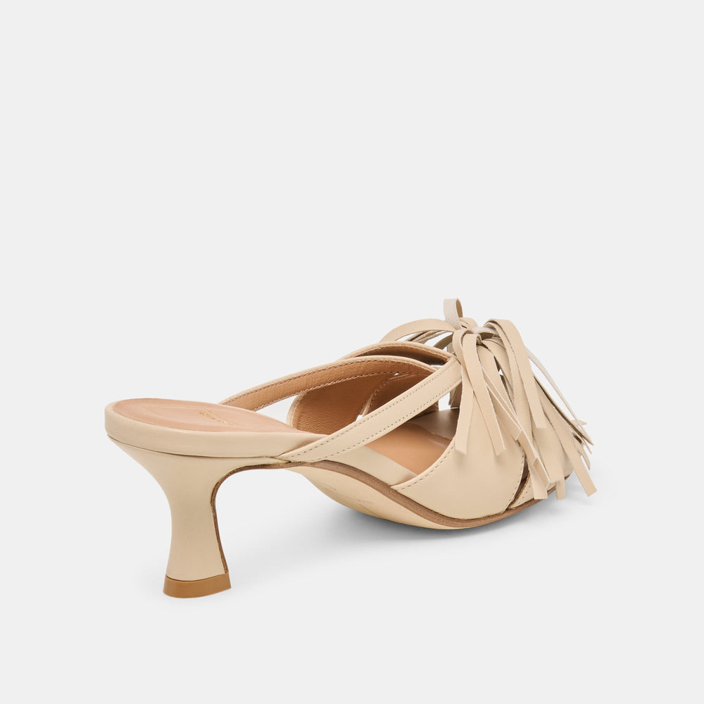 Rosaly Sand Leather Heels / Dolce Vita