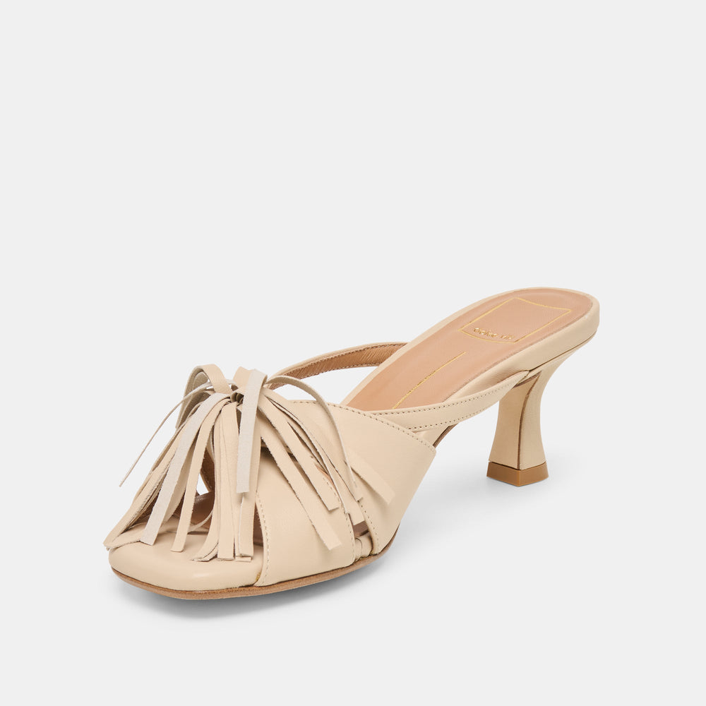Rosaly Sand Leather Heels / Dolce Vita