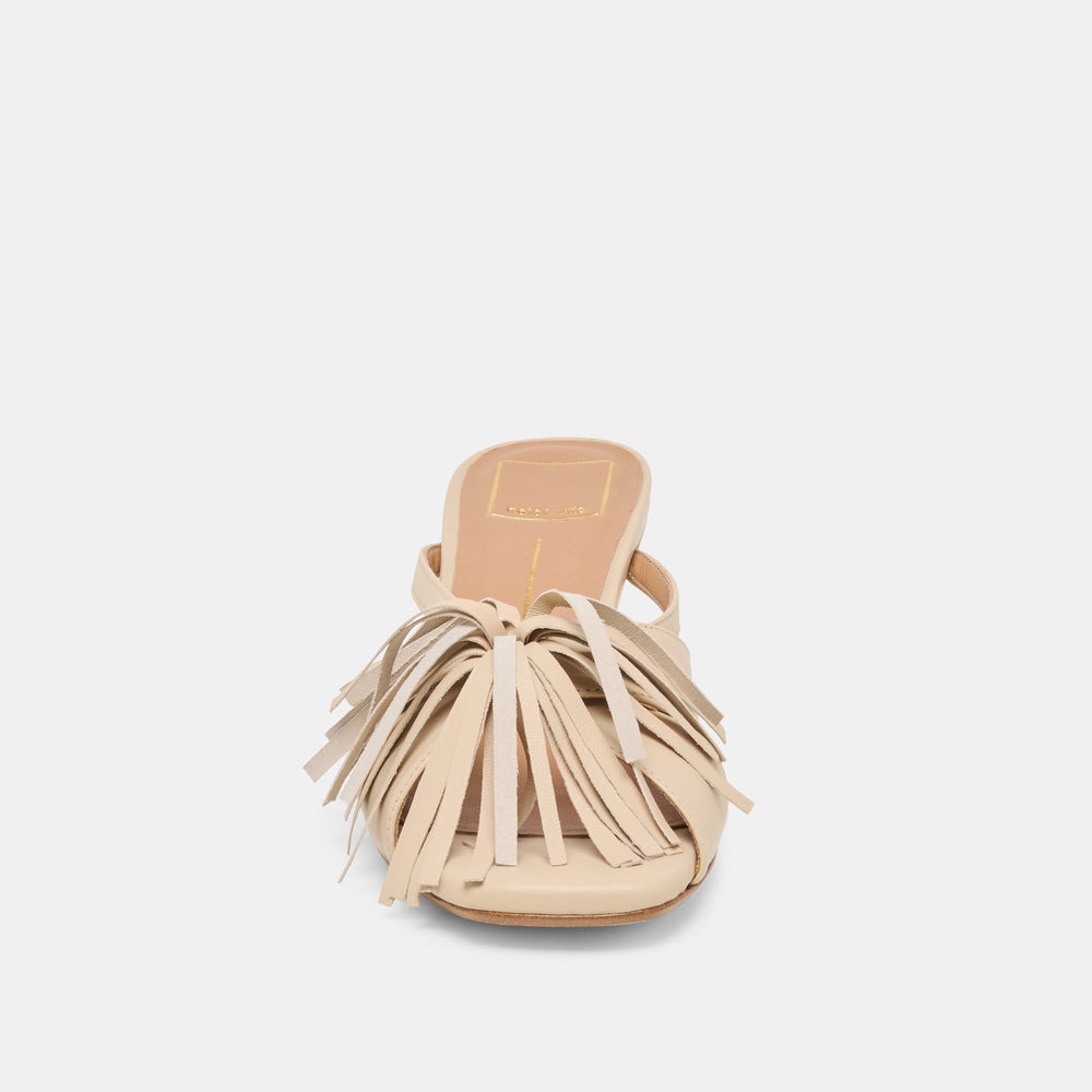 Rosaly Sand Leather Heels / Dolce Vita