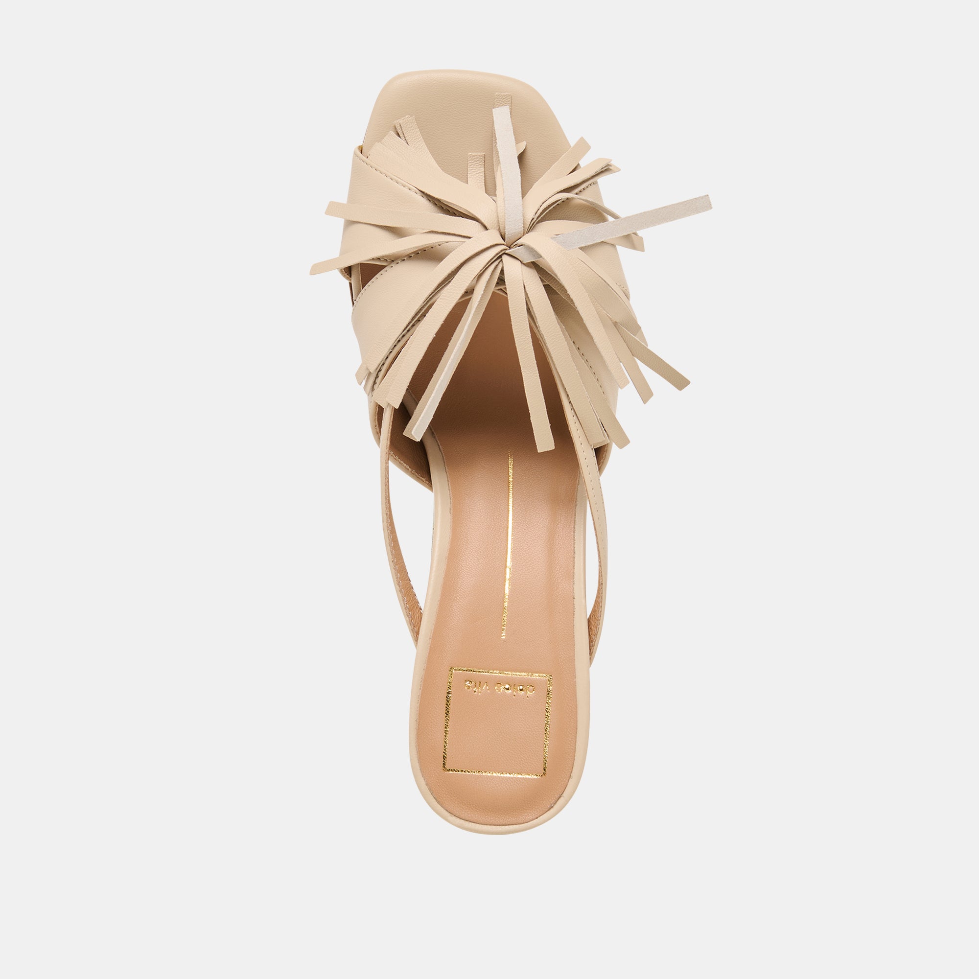 Rosaly Sand Leather Heels / Dolce Vita