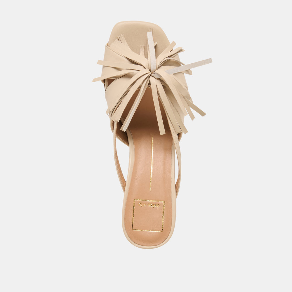 Rosaly Sand Leather Heels / Dolce Vita