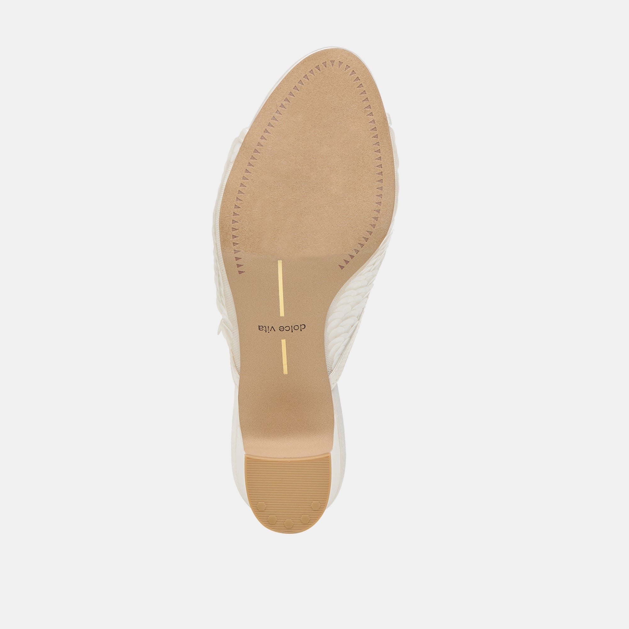Inga Off White Satin Heels / Dolce Vita