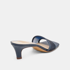 Rexa Mesh Navy Mesh Heels / Dolce Vita
