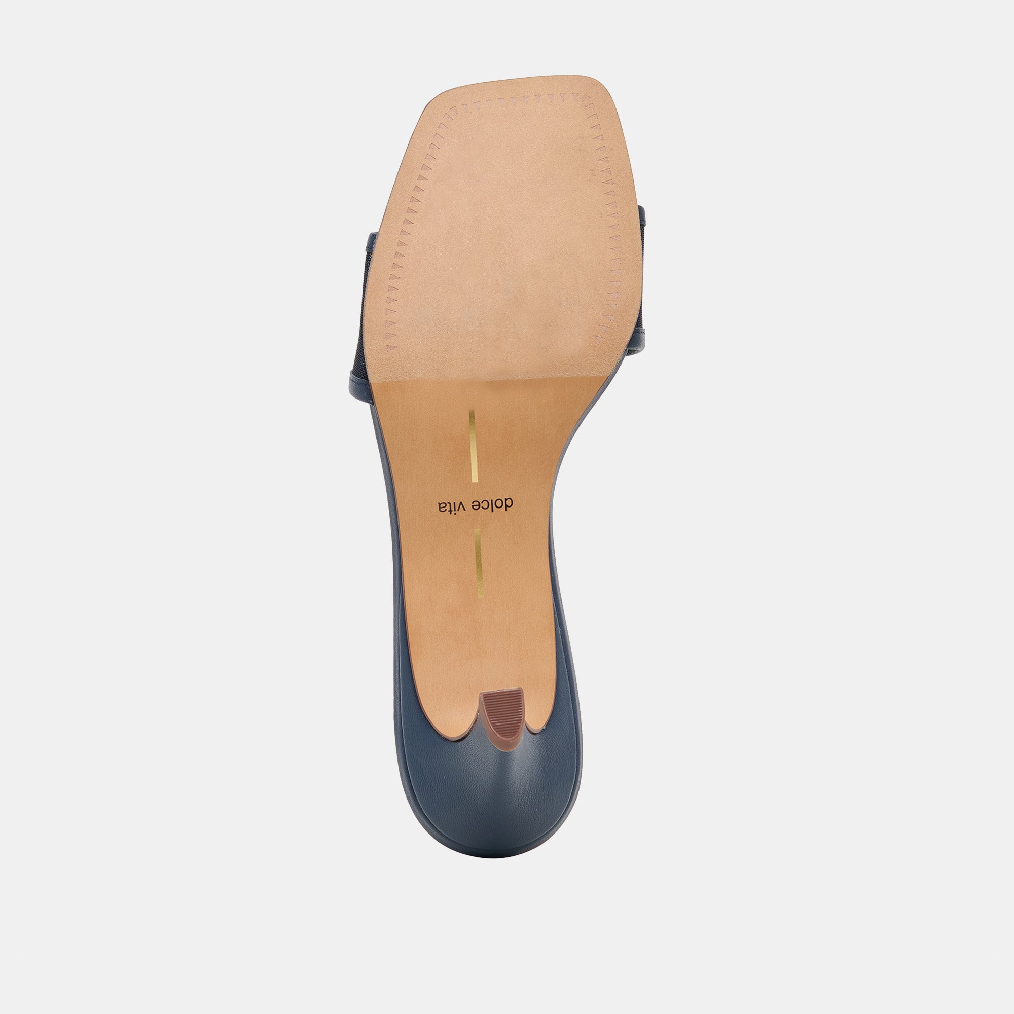Rexa Mesh Navy Mesh Heels / Dolce Vita