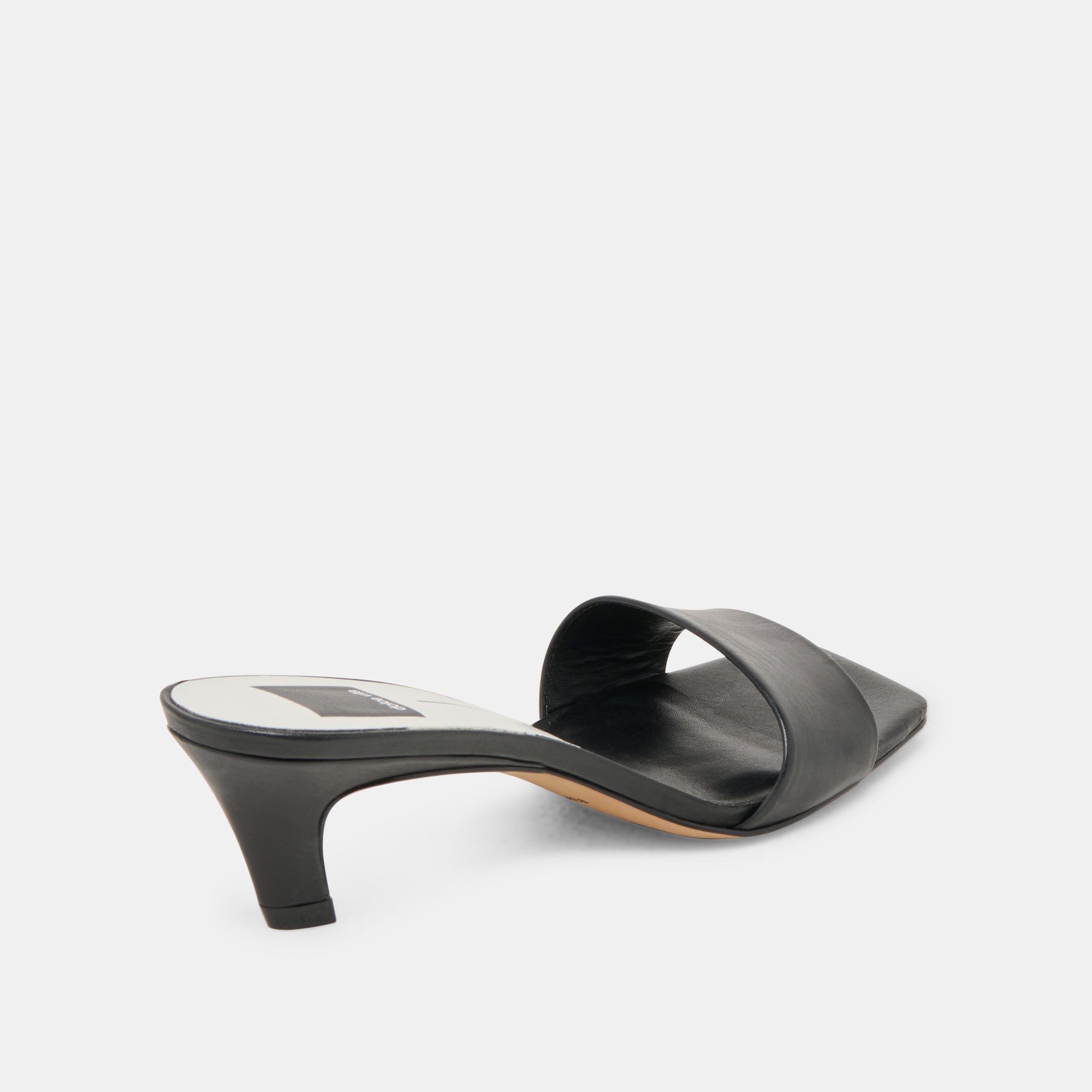 Rexa Black Leather Heels / Dolce Vita