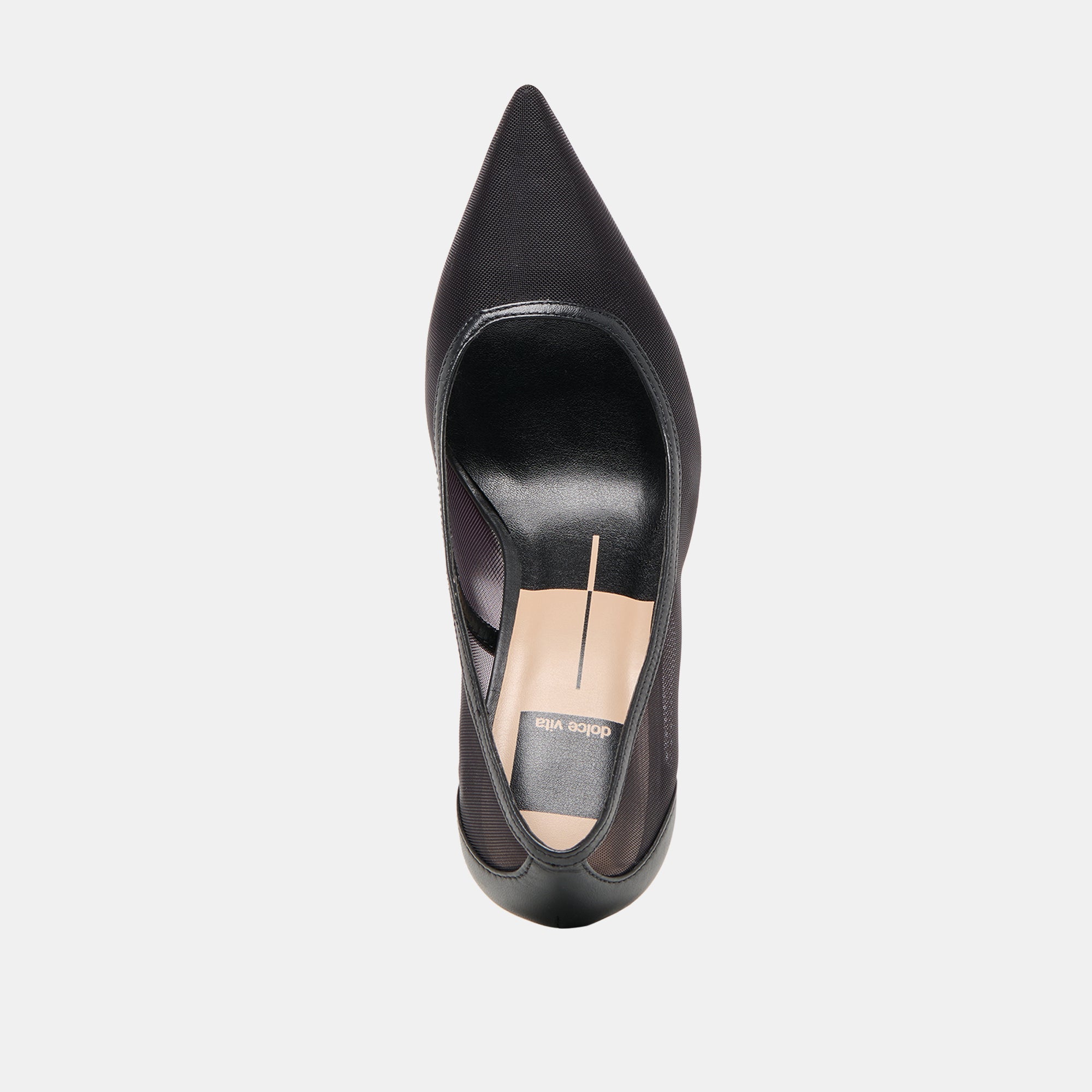 Malory Onyx Mesh Heels / Dolce Vita