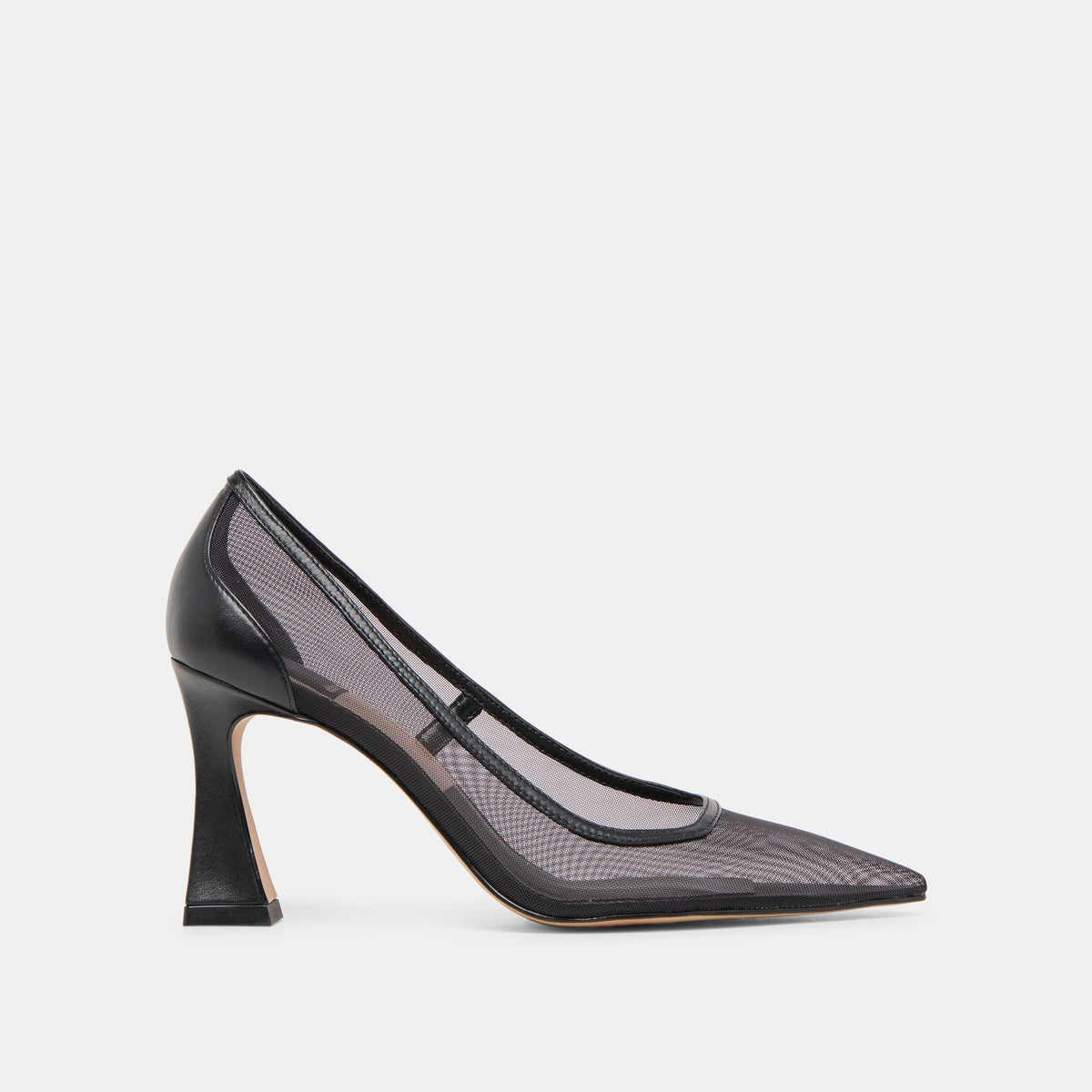 Malory Onyx Mesh Heels / Dolce Vita